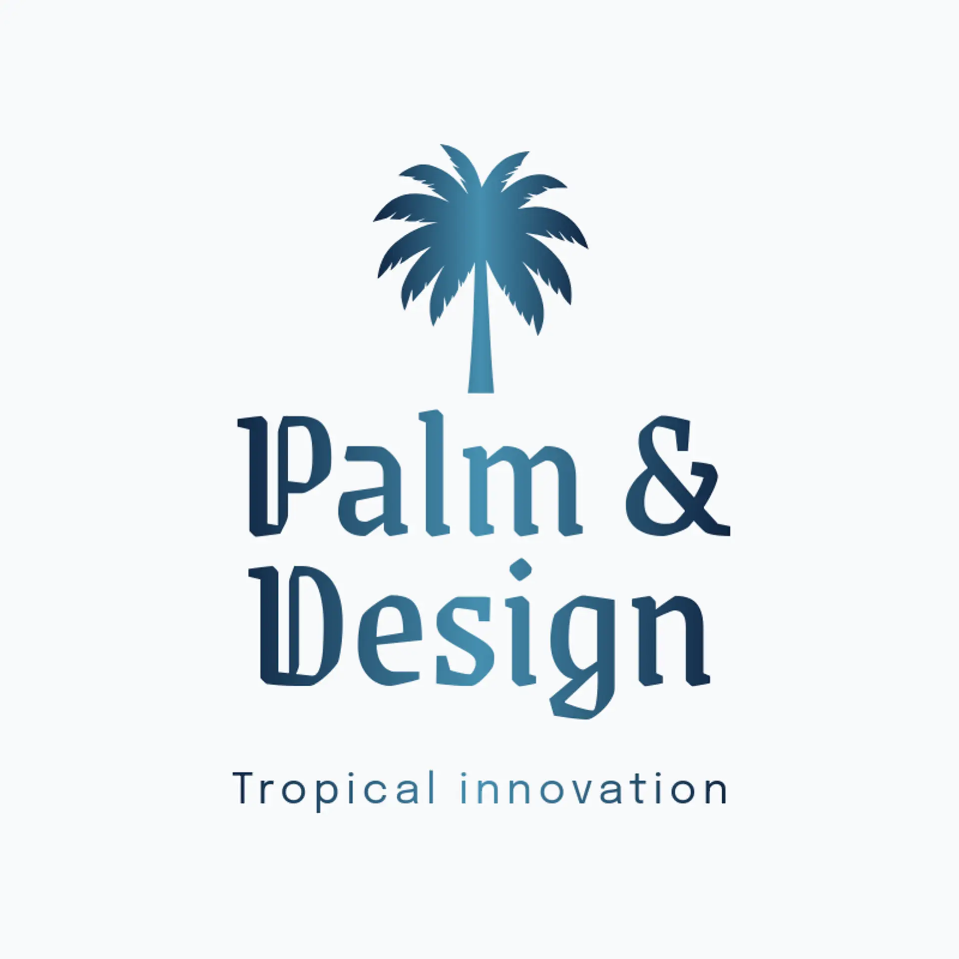 Palm & Design logo for tree