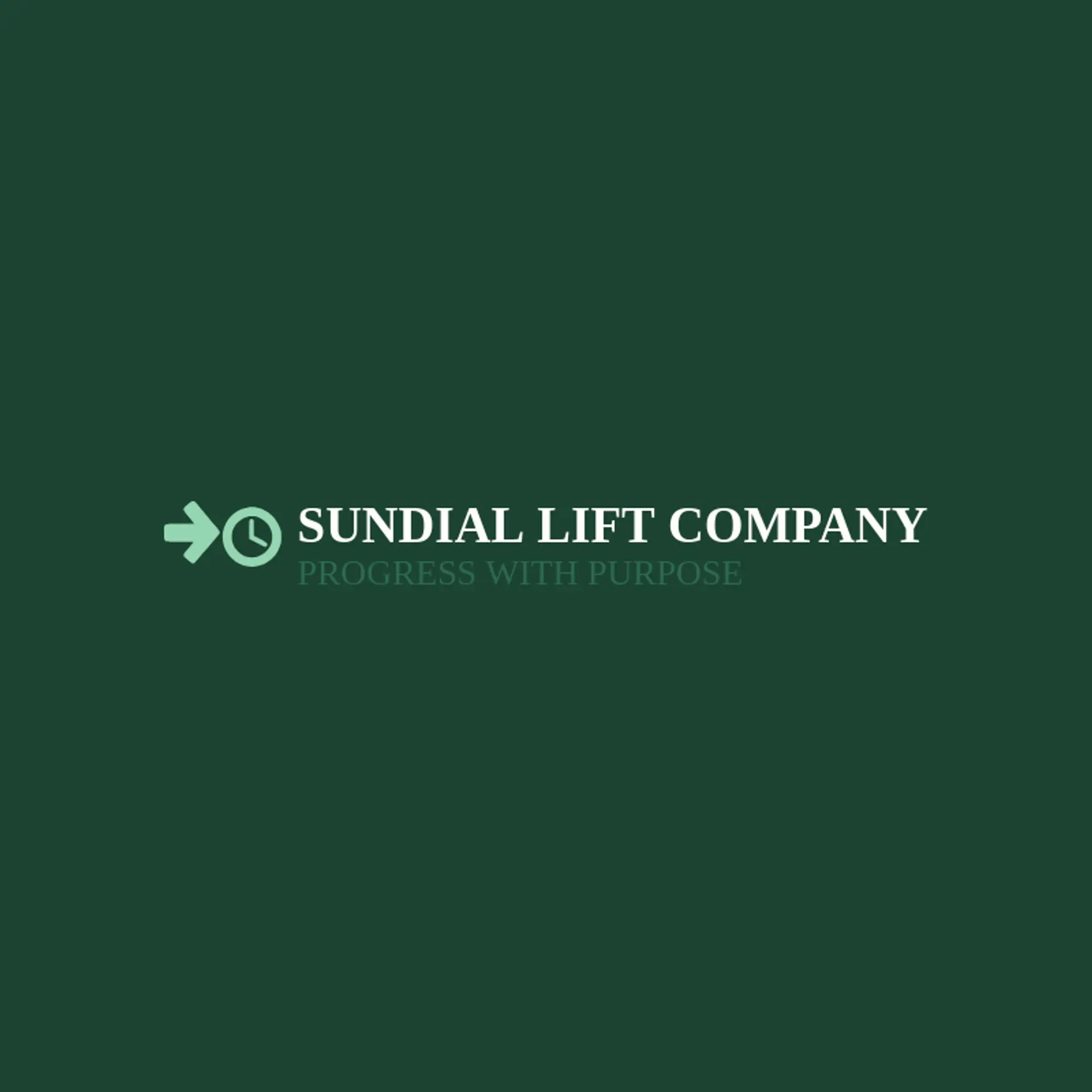 Sundial Lift Company logo for elevator