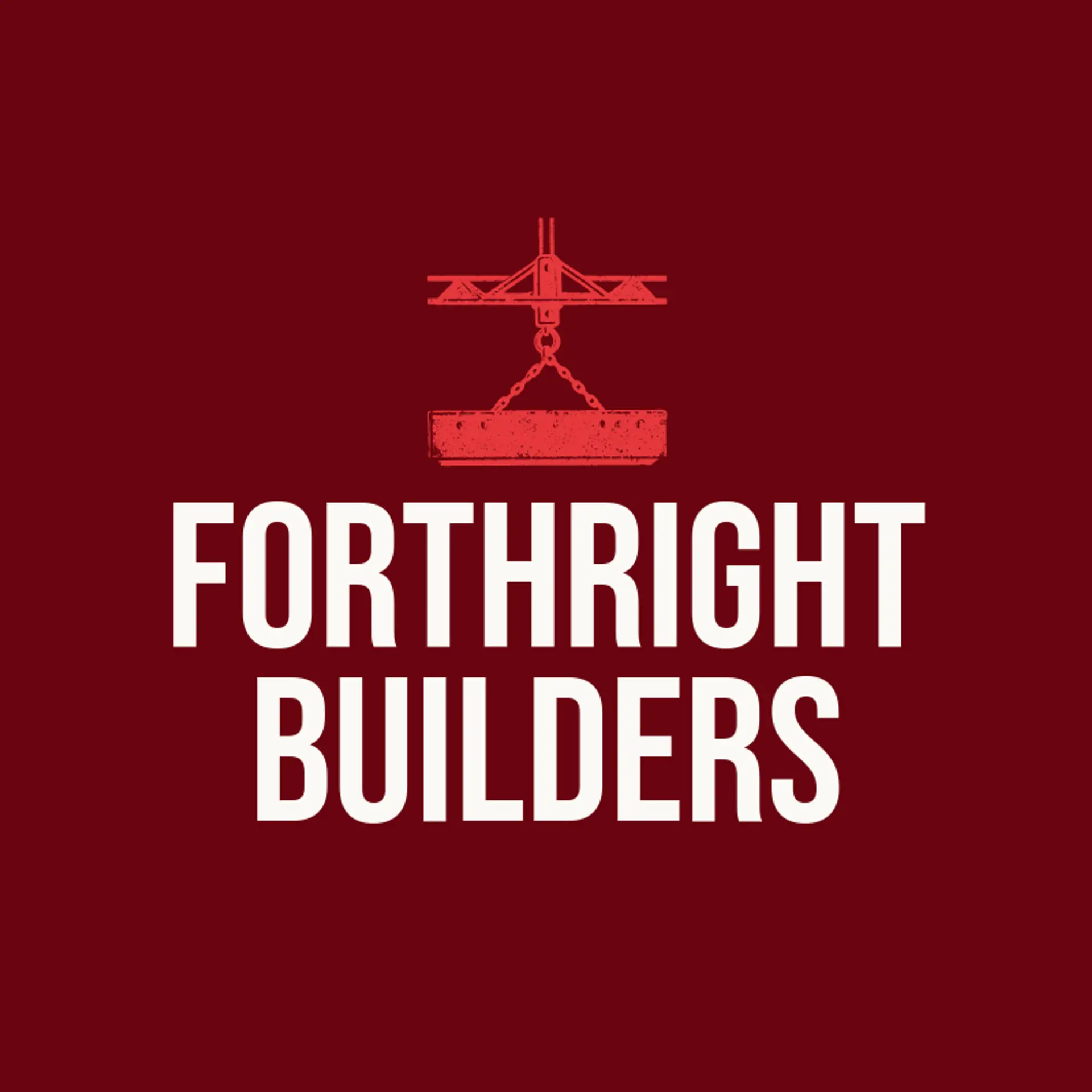 Forthright Builders logo for construction company