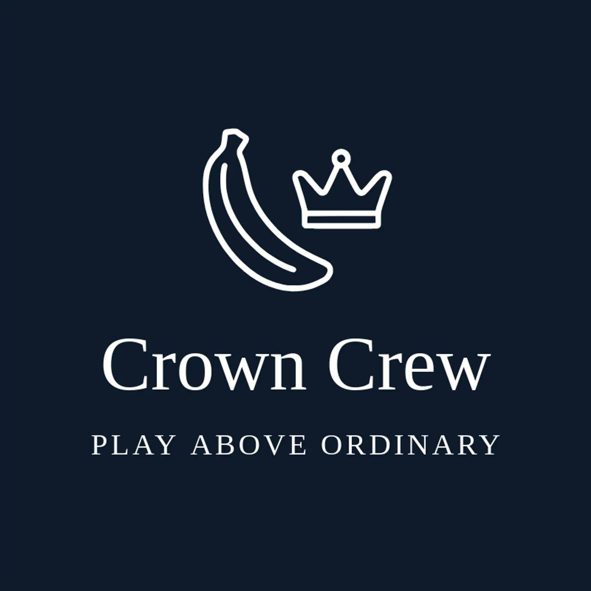 Crown Crew logo for monkey