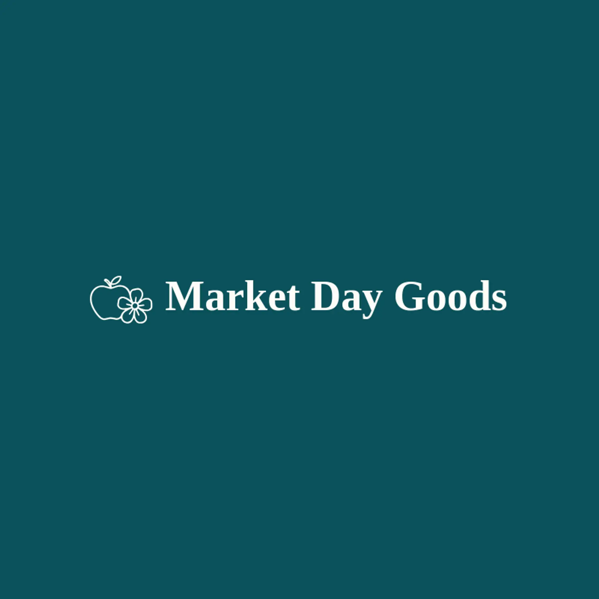 Market Day Goods logo for grocery