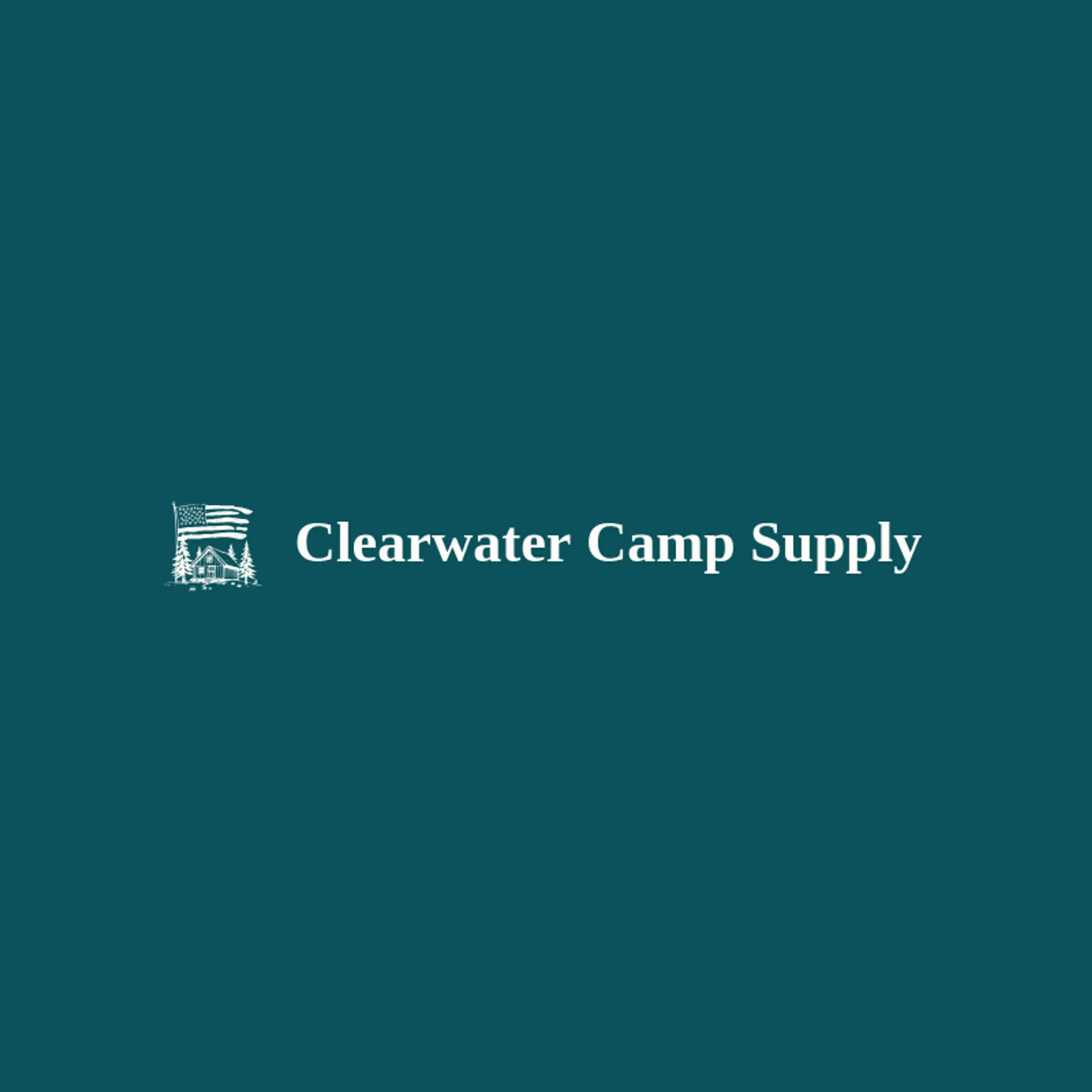 Clearwater Camp Supply logo for national park