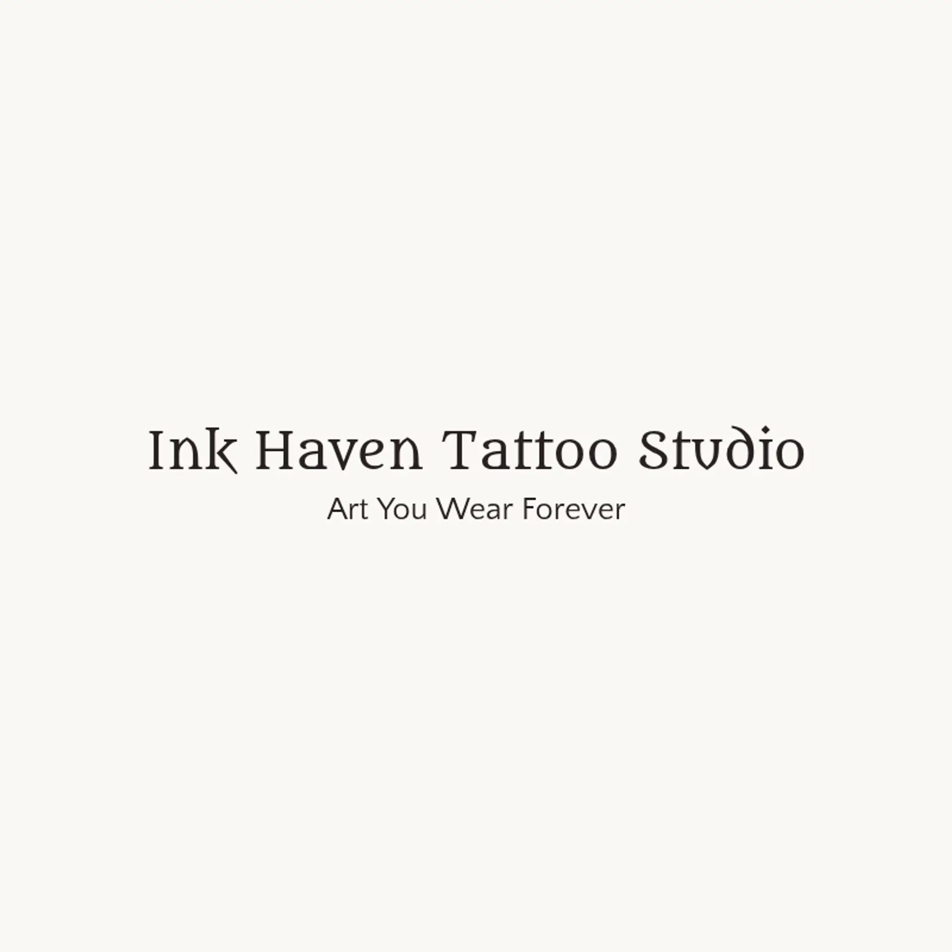 Ink Reverie logo for tattoo