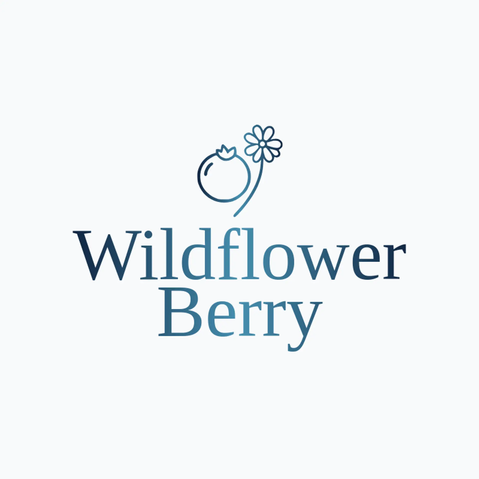 Wildflower Berry logo for berry