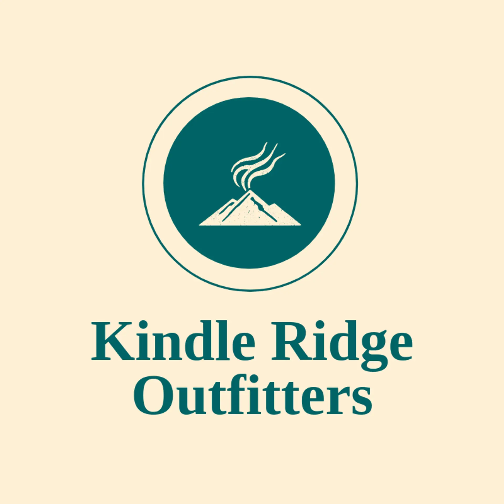 Kindle Ridge Outfitters logo for smoke