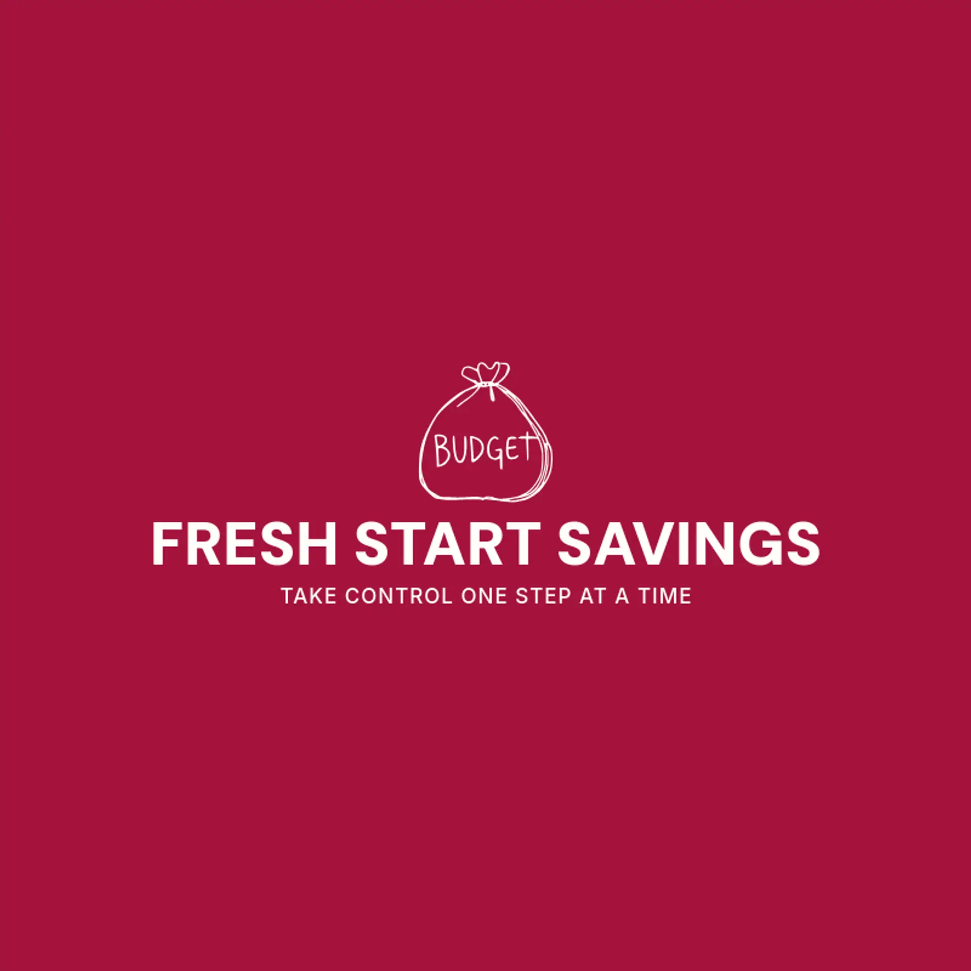 Fresh Start Savings logo for budget