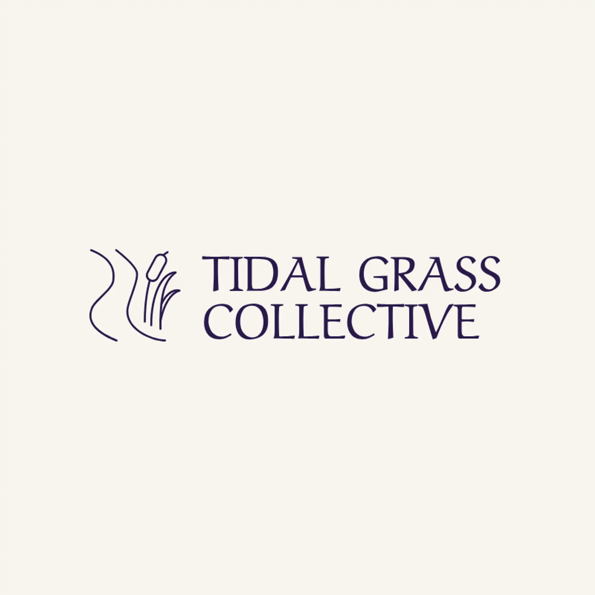 Tidal Grass Collective logo for marsh