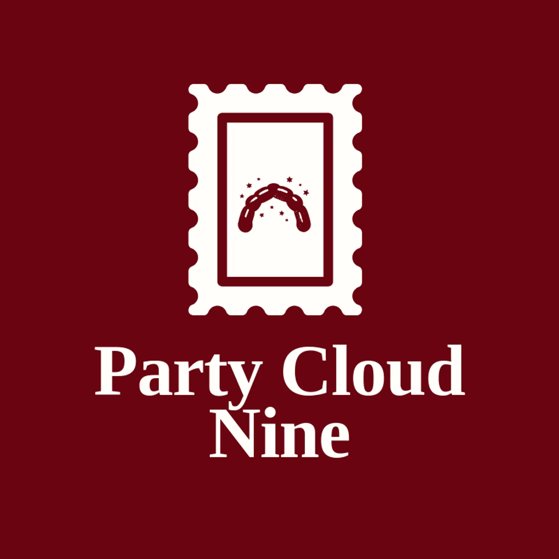 Party Cloud Nine logo for inflatable