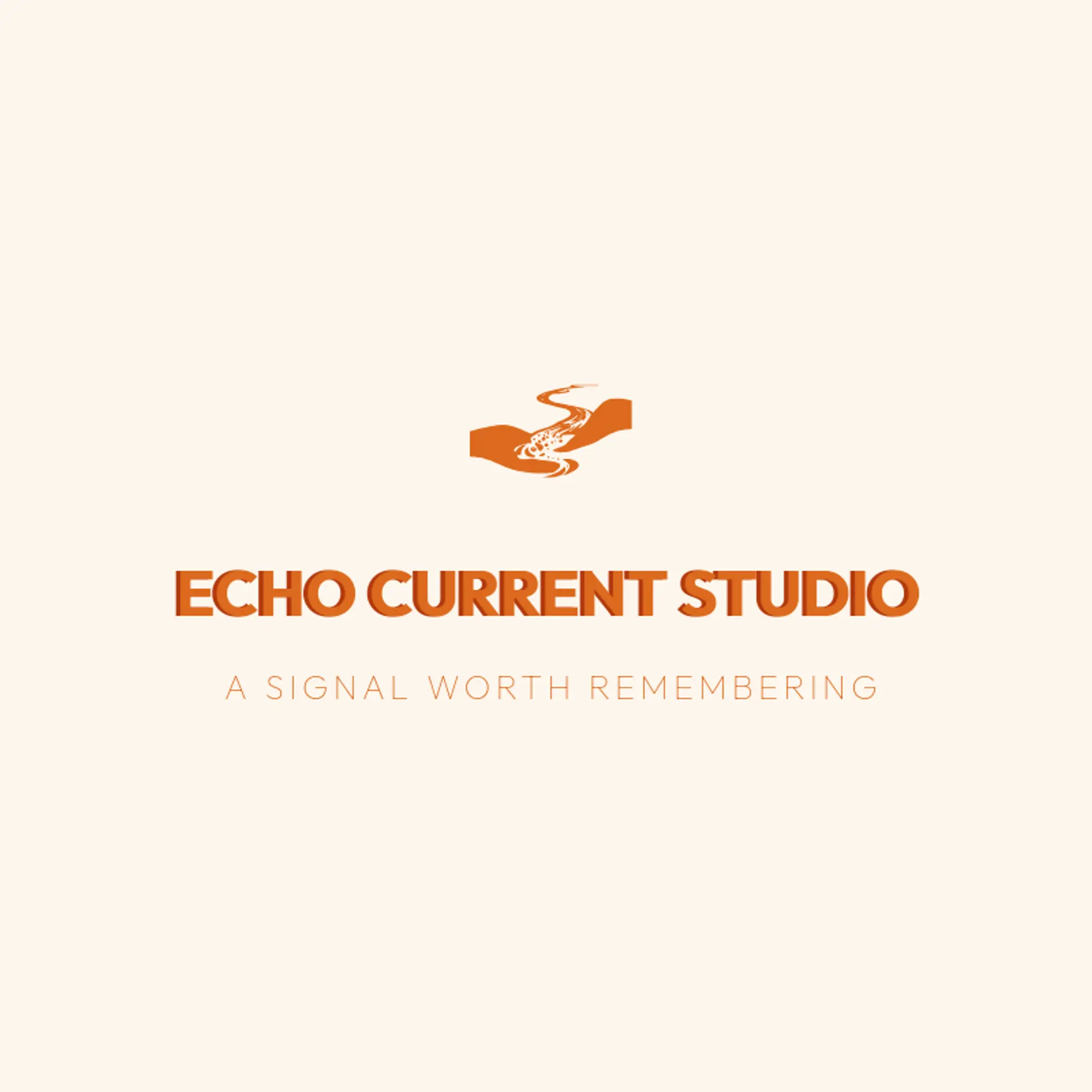 Echo Current Studio logo for current