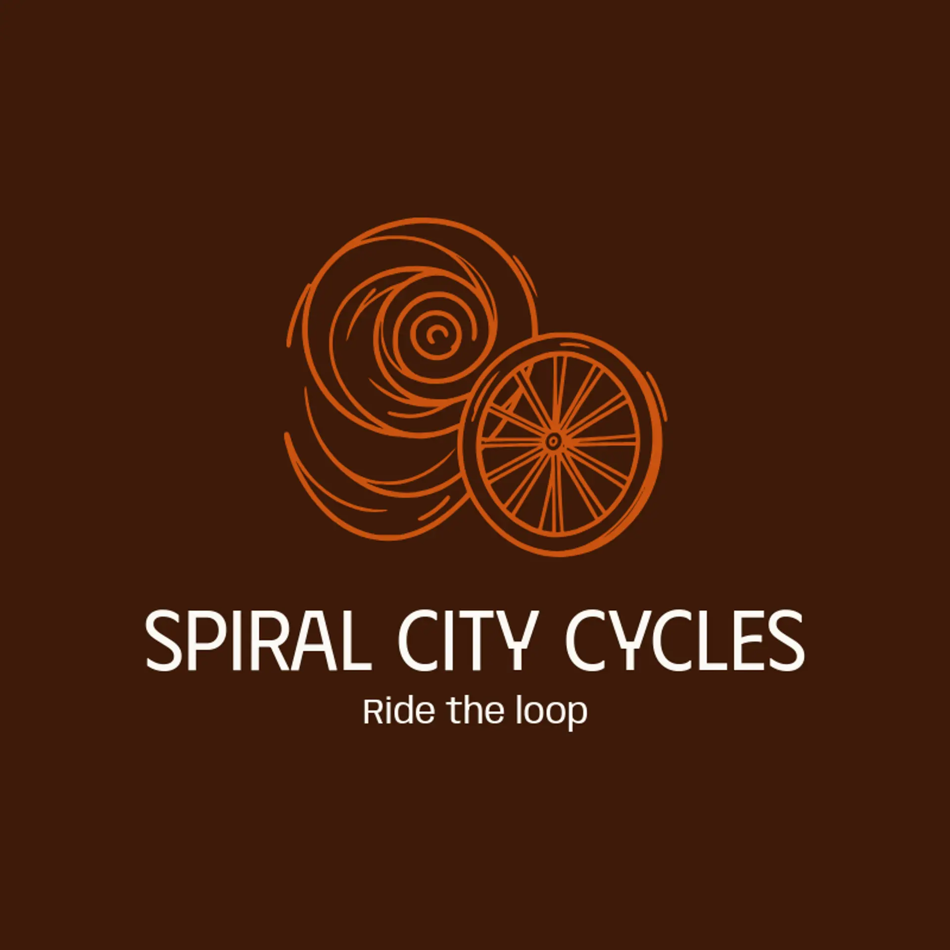 Spiral City Cycles logo for cyclone