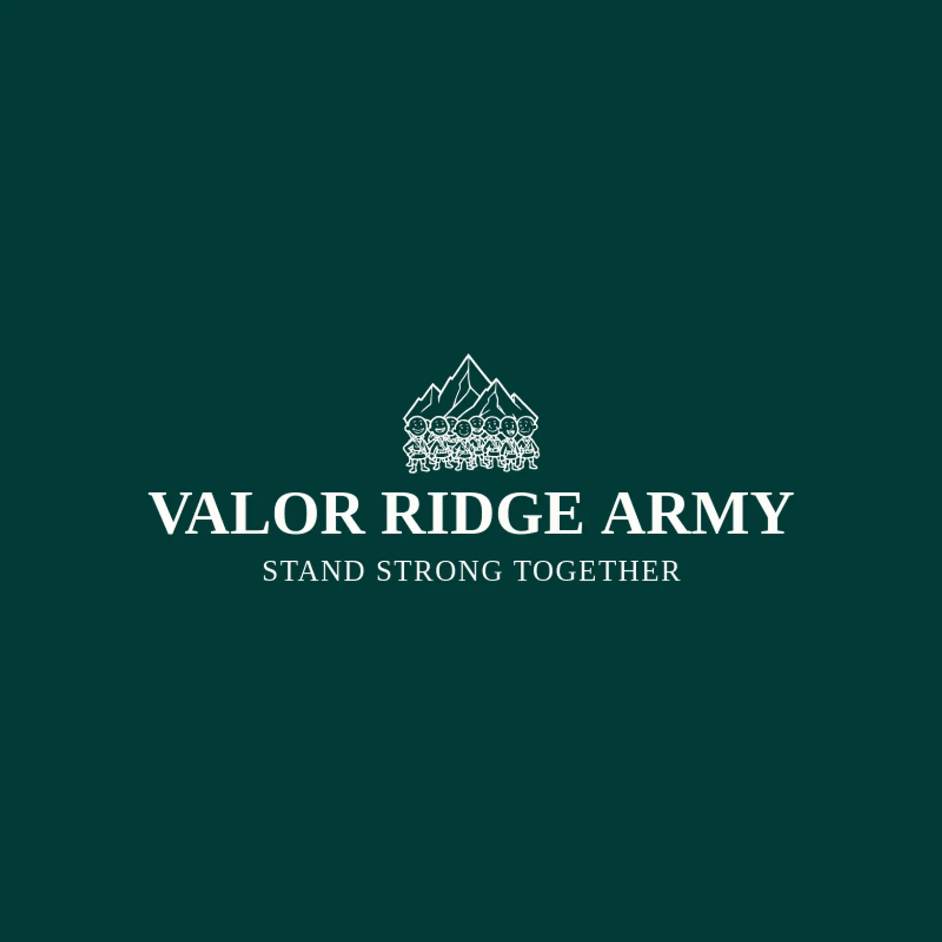 Valor Ridge Army logo for army