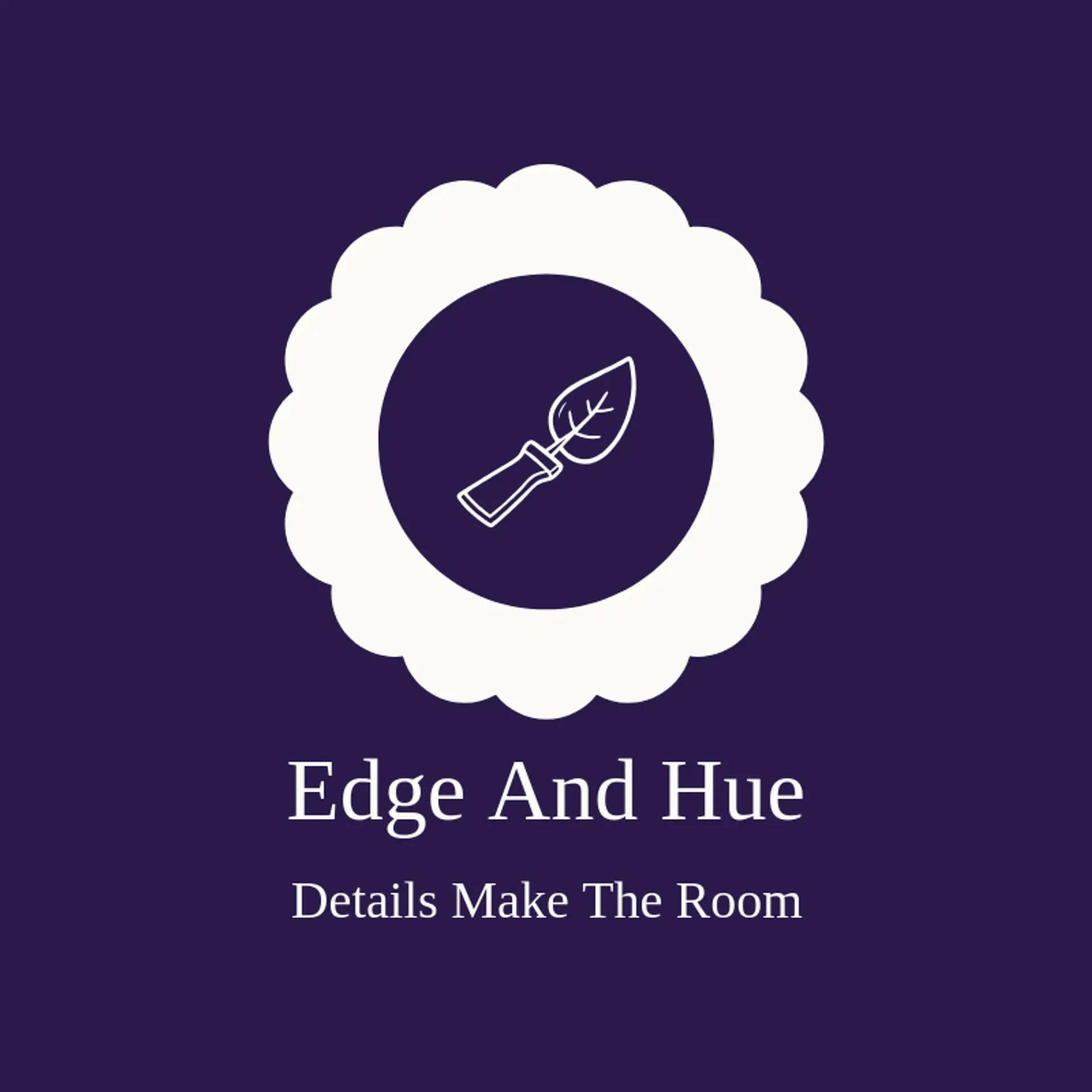 Edge and Hue logo for paint