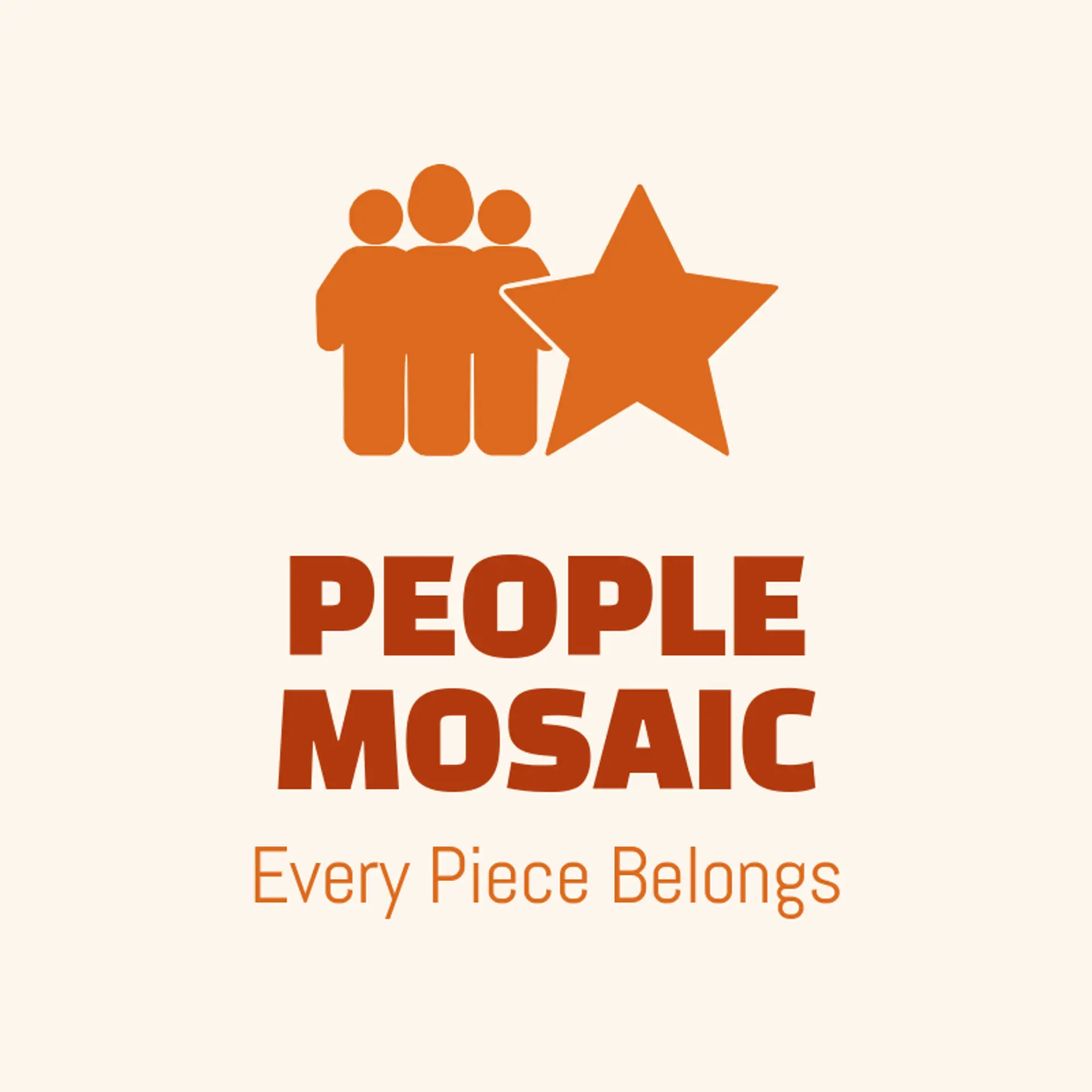 People Mosaic logo for people