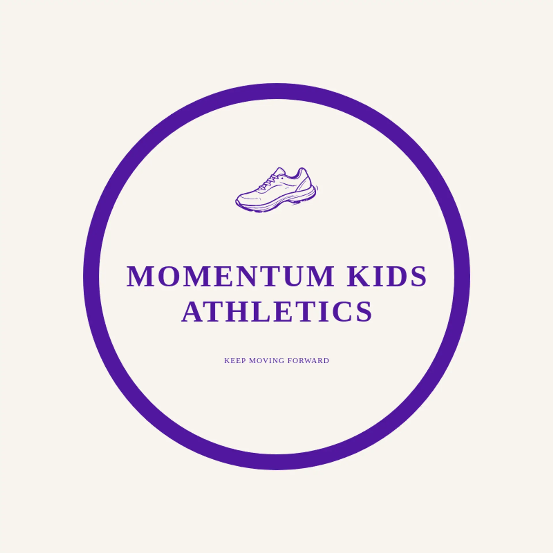 Momentum Kids Athletics logo for youth