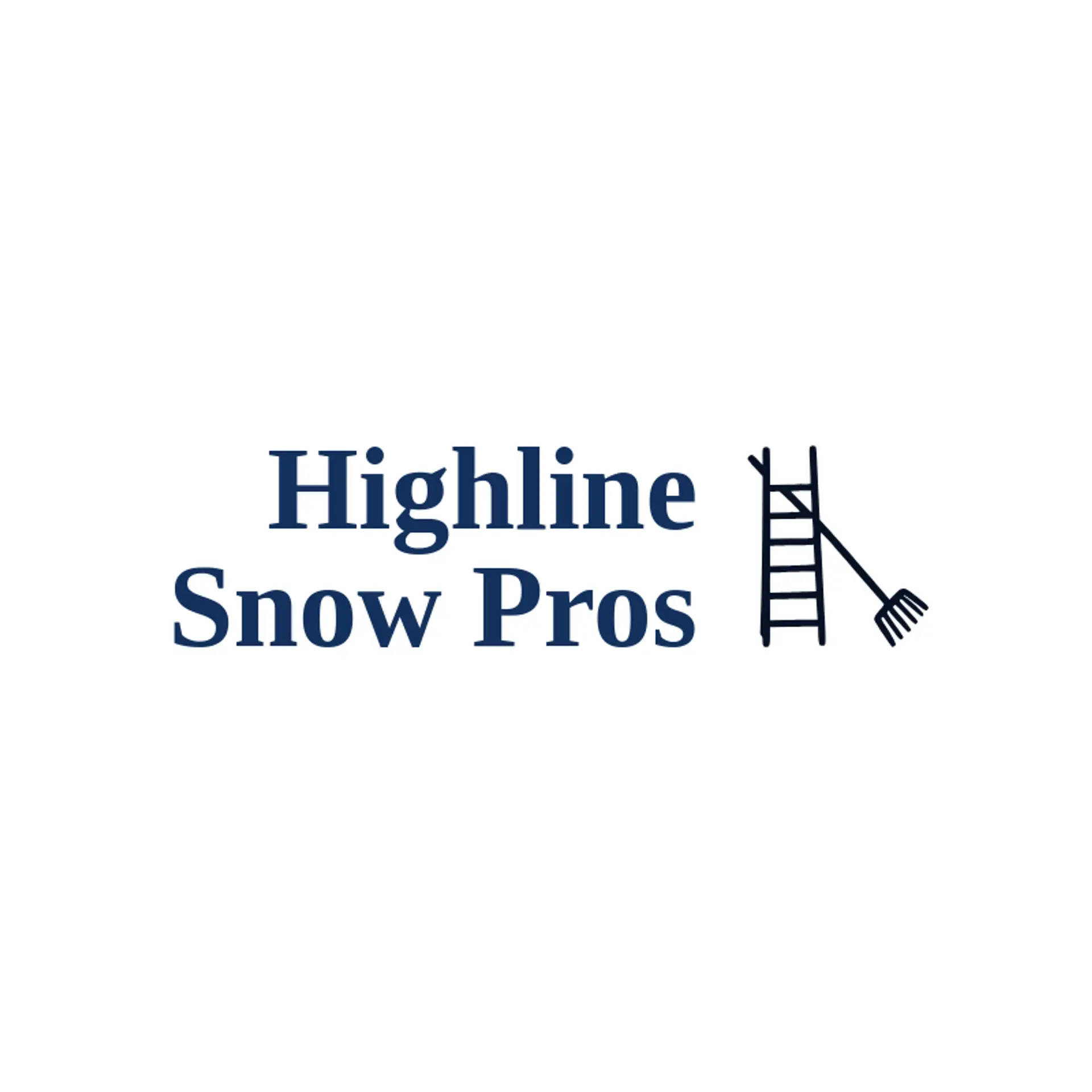 Highline Snow Pros logo for snow removal