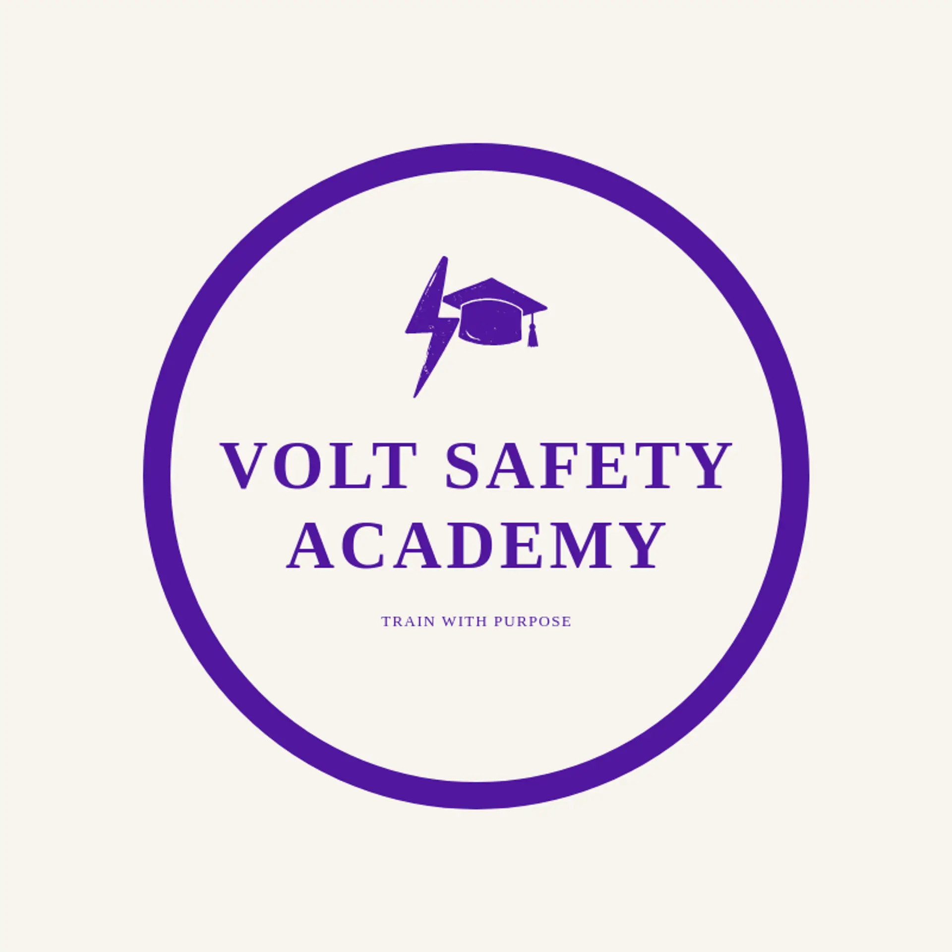 Volt Safety Academy logo for safety