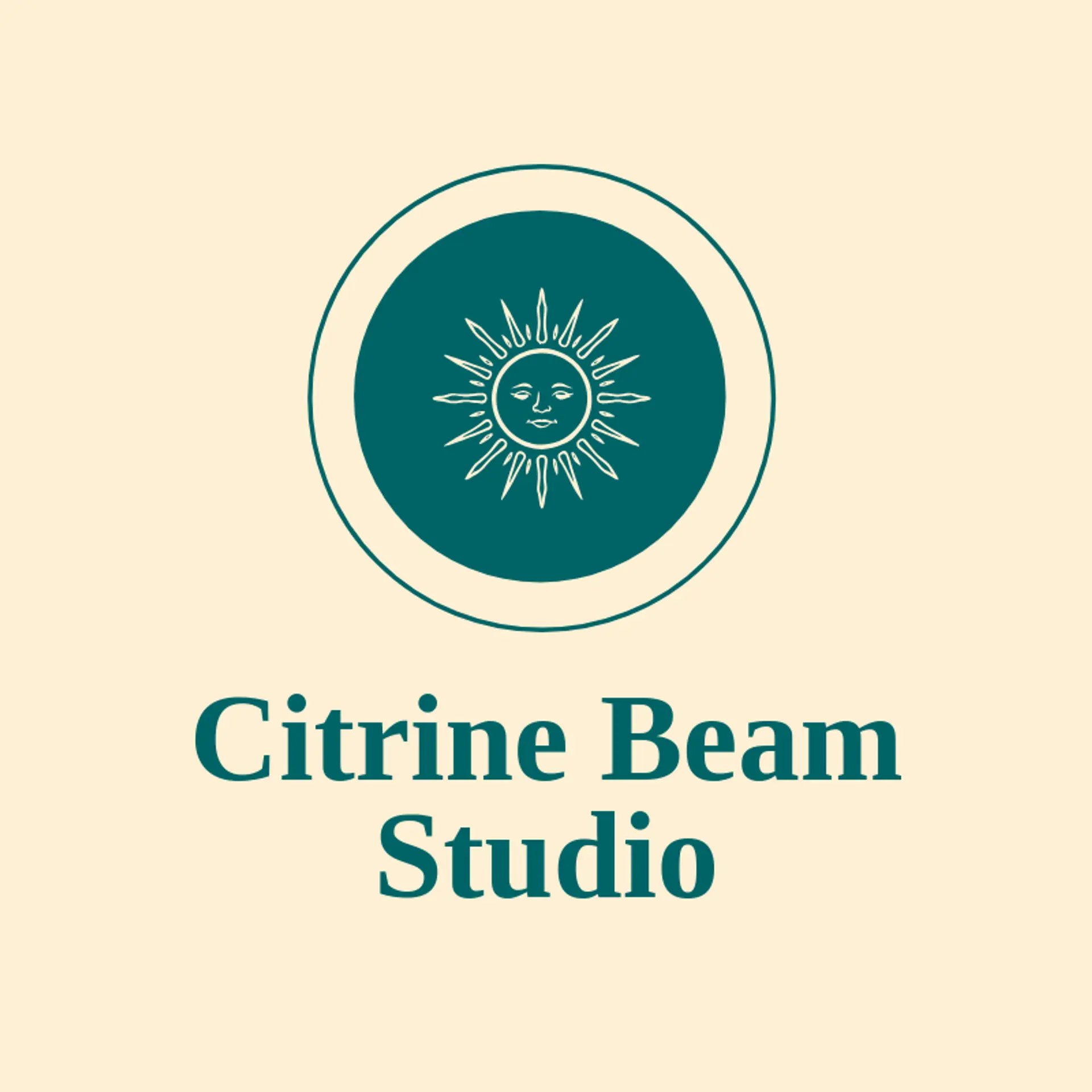 Citrine Beam Studio logo for rays