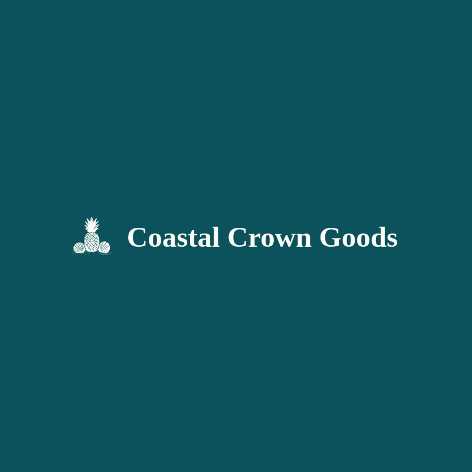 Coastal Crown Goods logo for pineapple