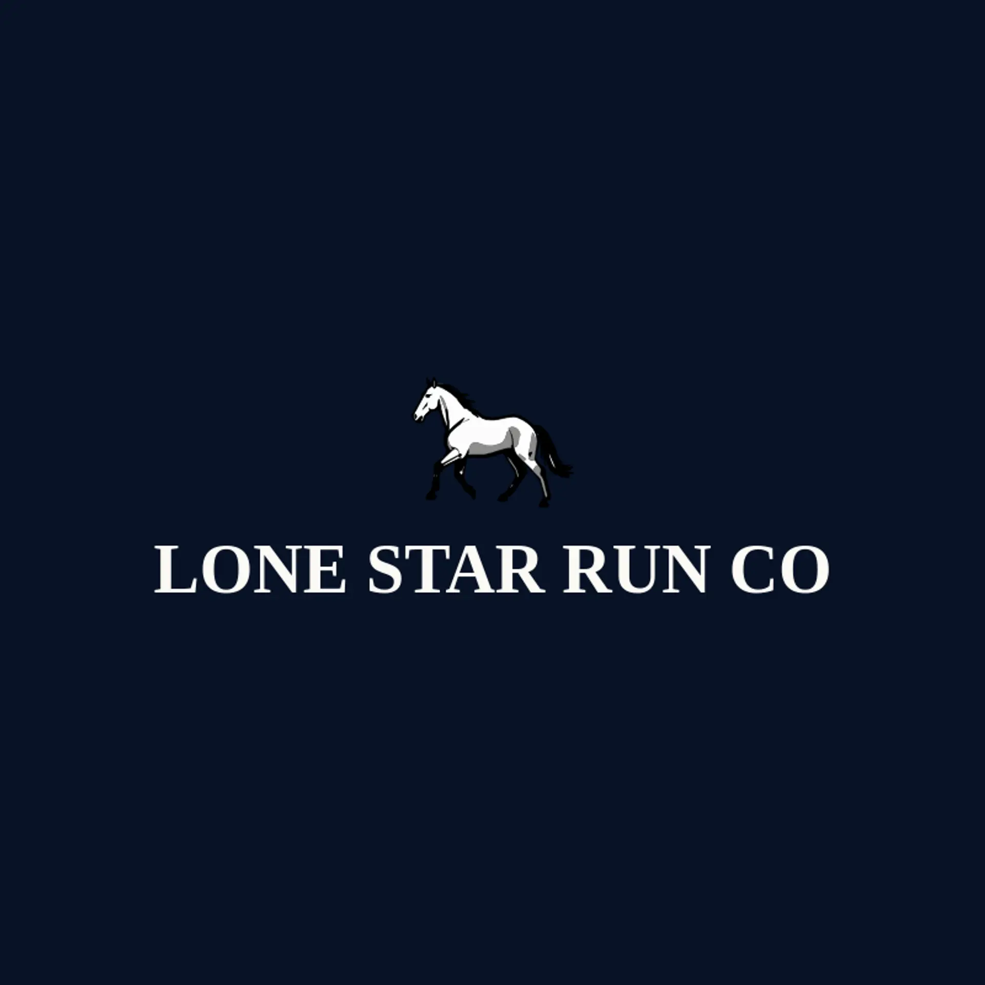 Lone Star Run Co logo for bronco