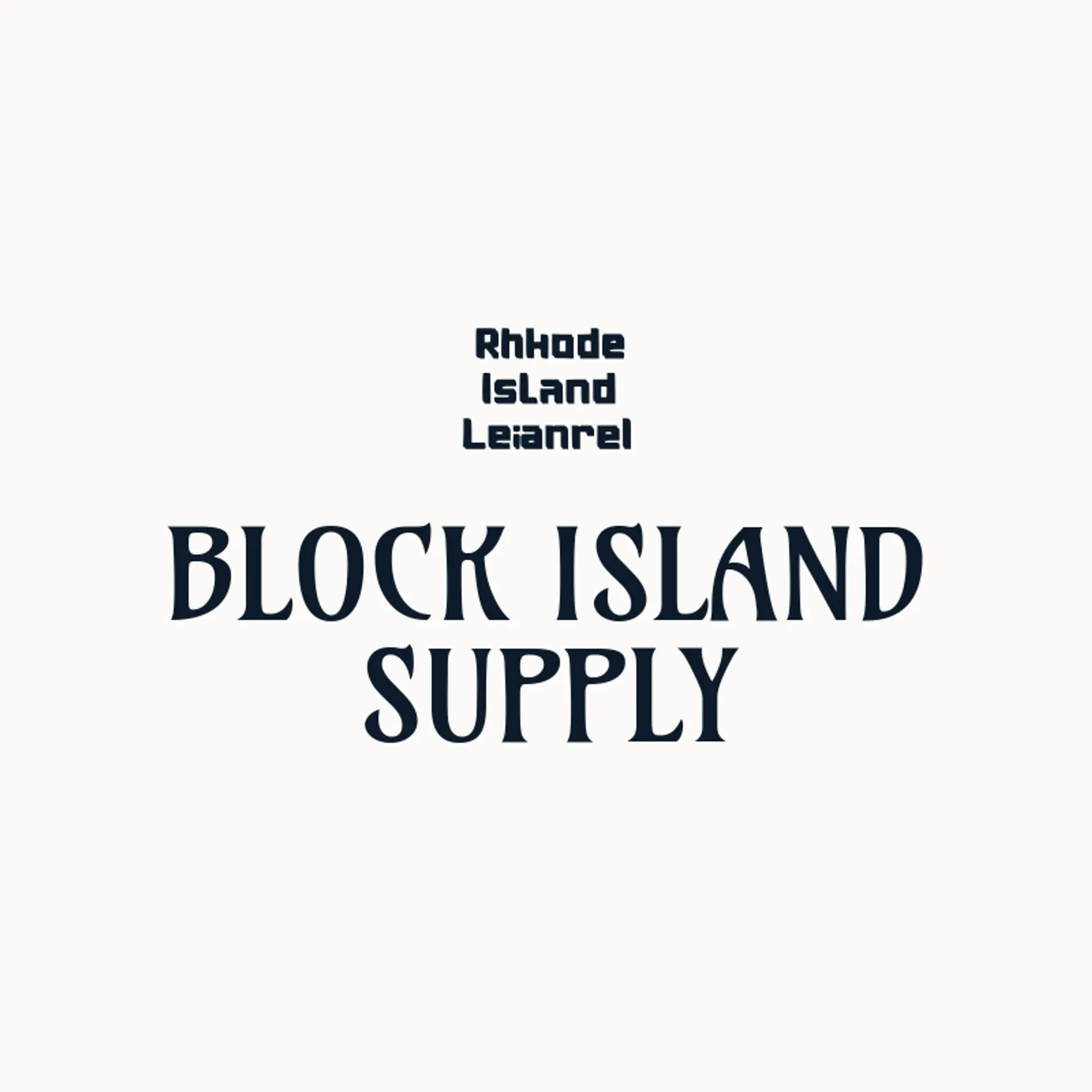 Block Island Supply logo for rhode island