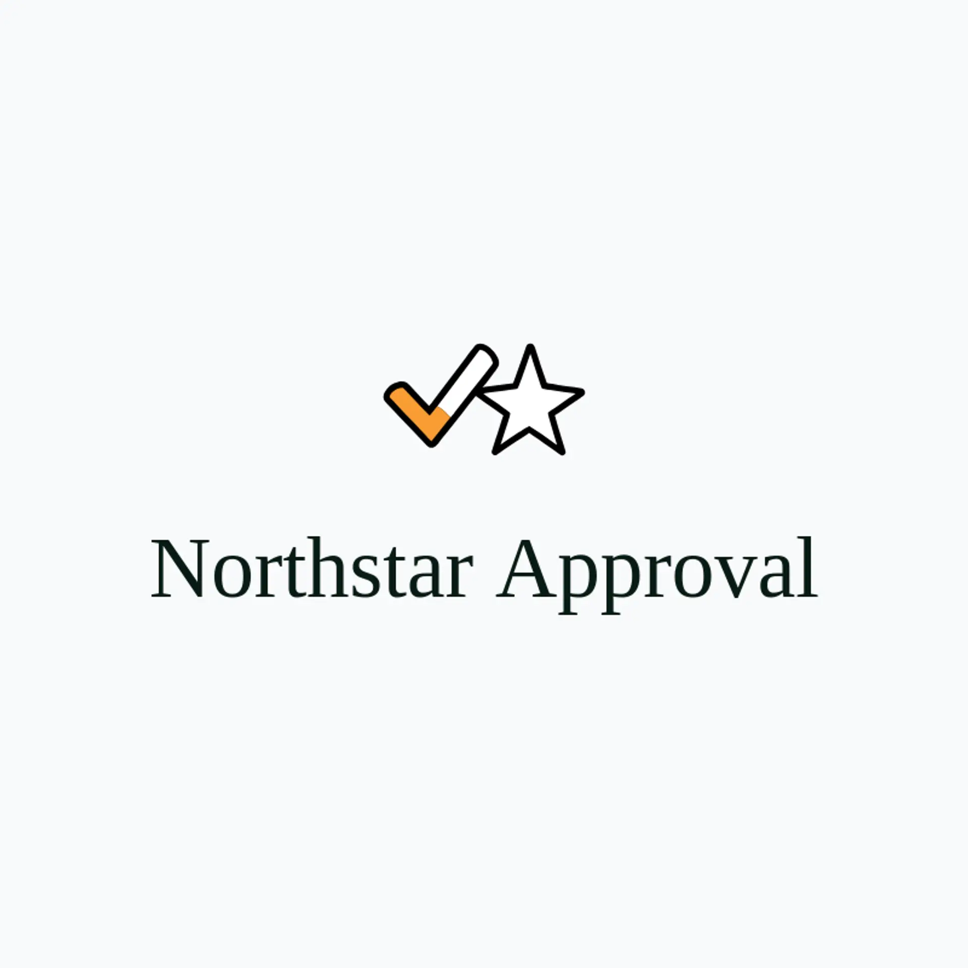 Northstar Approval logo for check mark