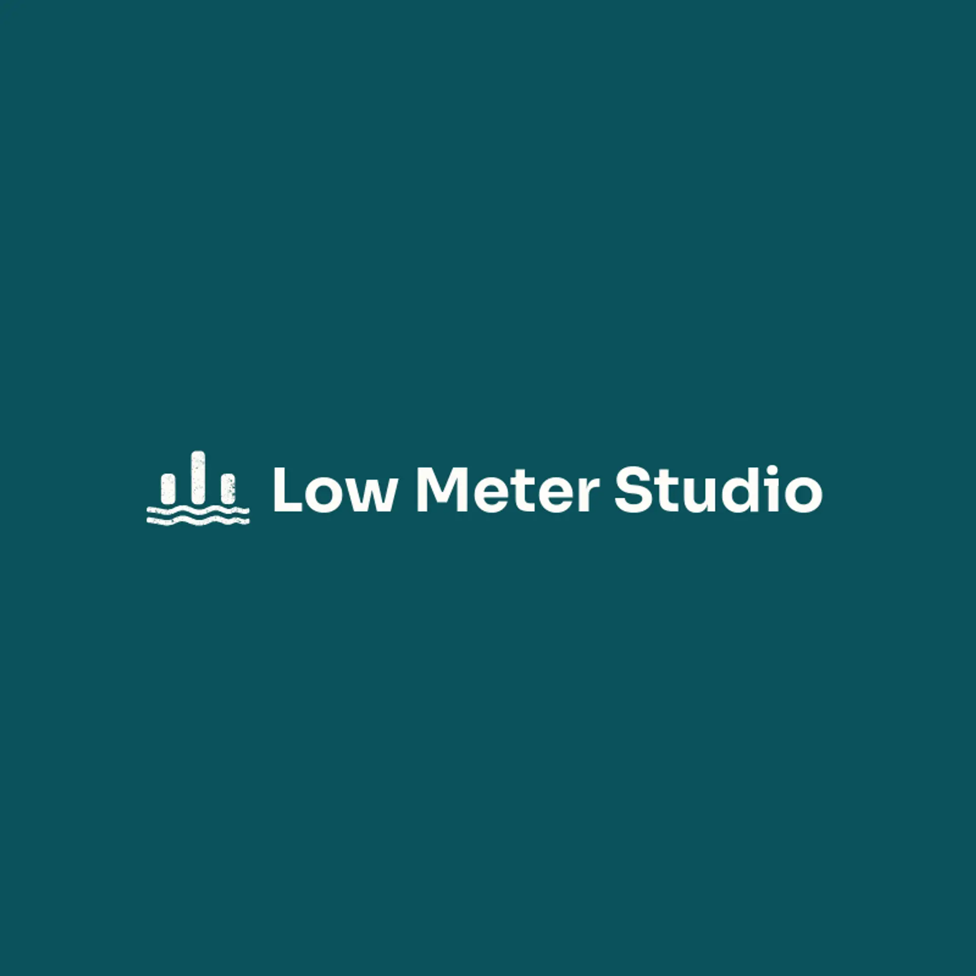 Low Meter Studio logo for bass