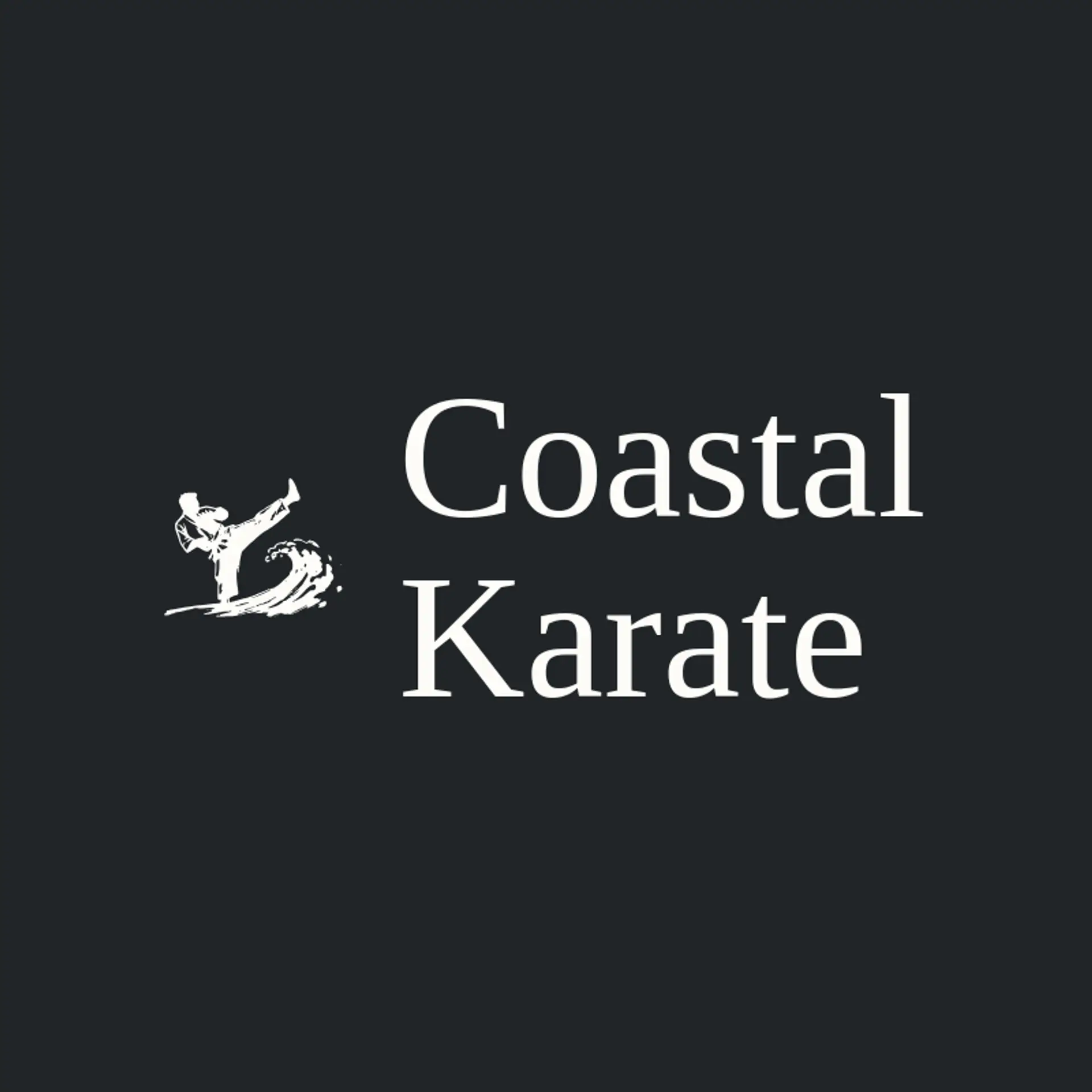 Coastal Karate logo for karate