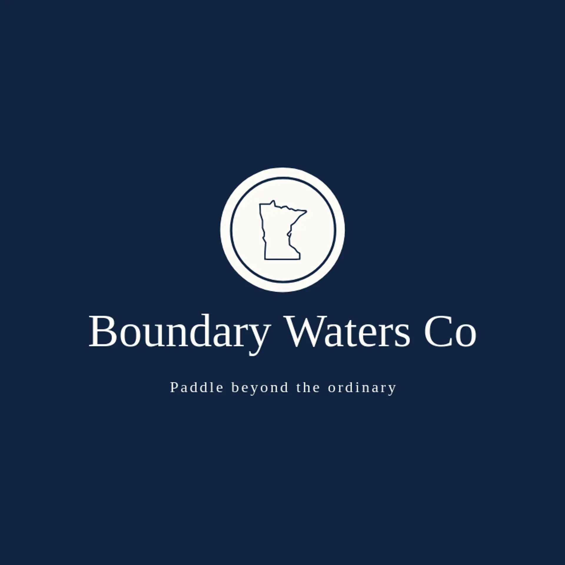 Boundary Waters Co logo for minnesota