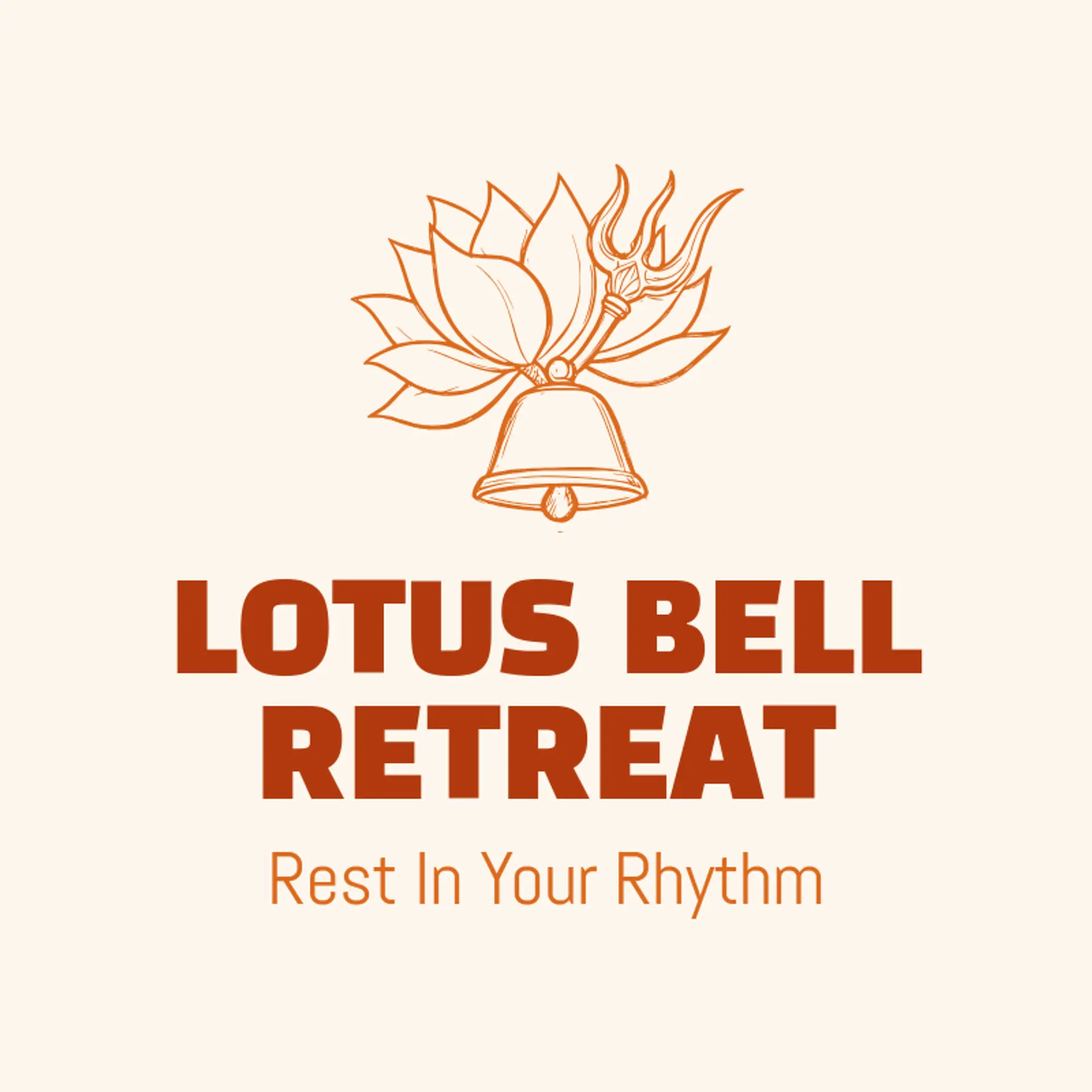 Lotus Bell Retreat logo for trishul