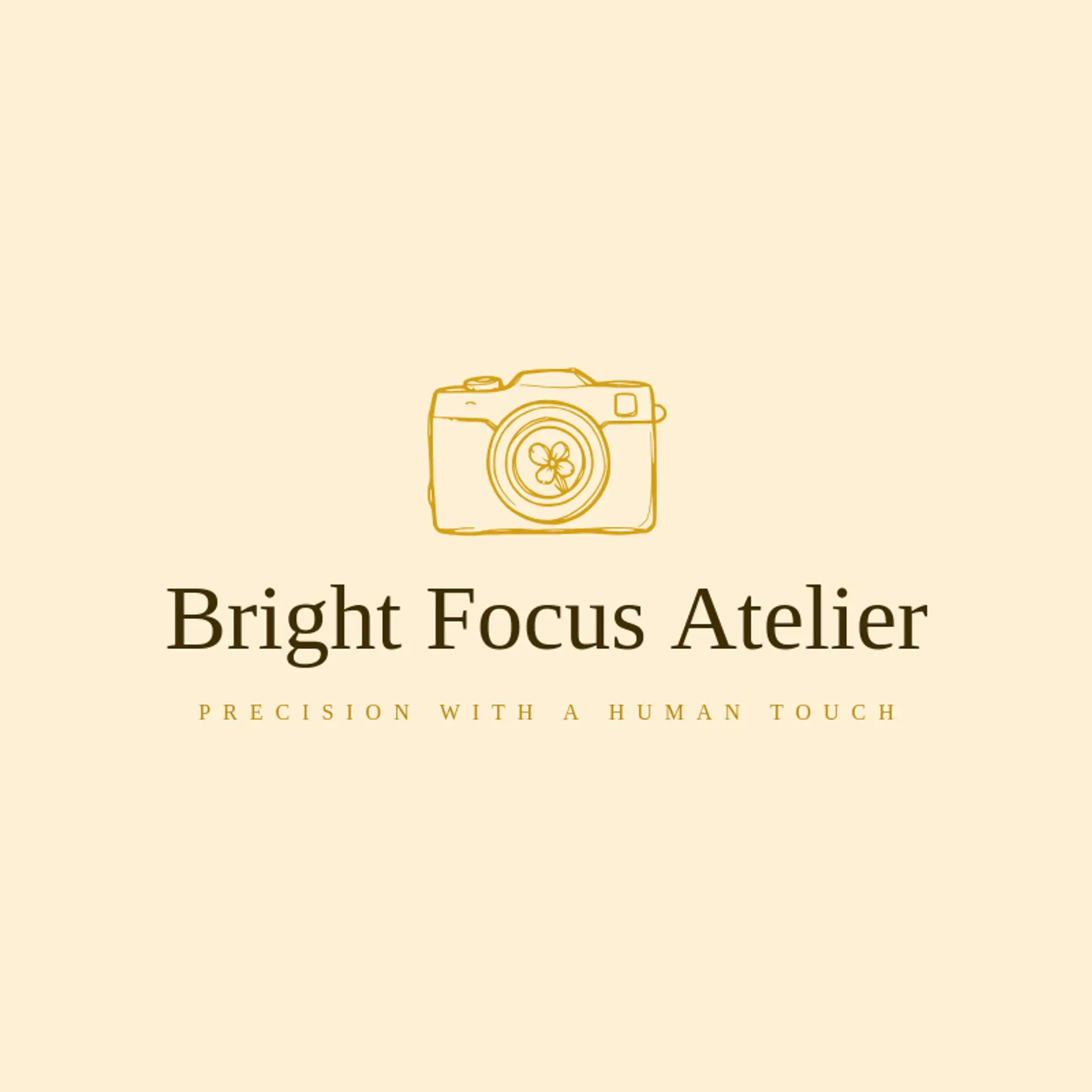 Bright Focus Atelier logo for lens