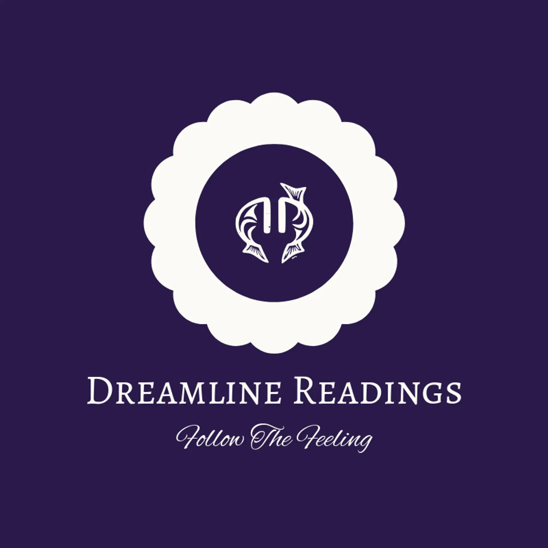 Dreamline Readings logo for pisces