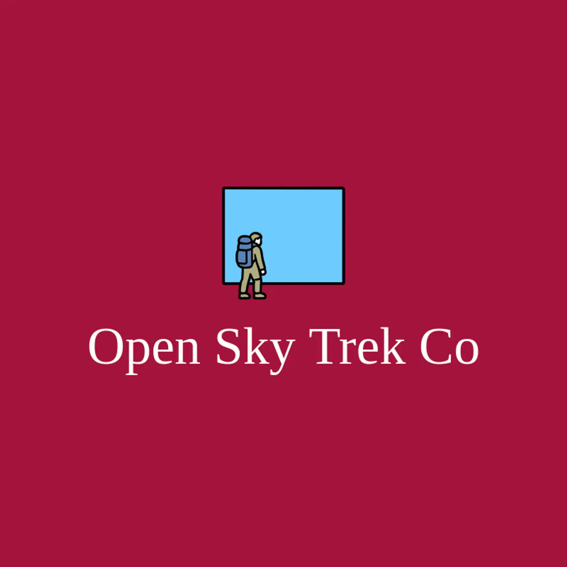 Open Sky Trek Co logo for nomad