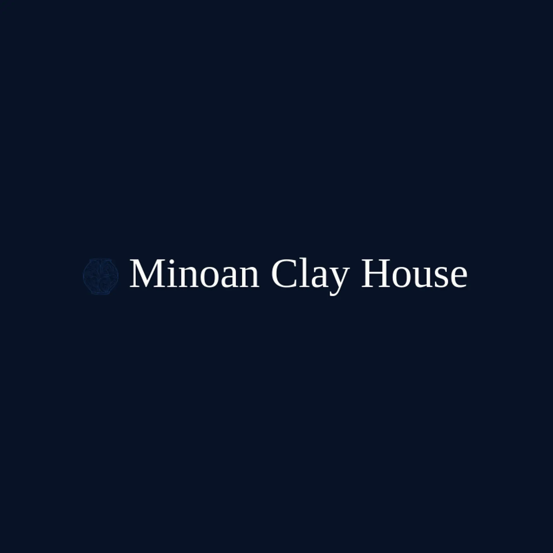 Minoan Clay House logo for greek