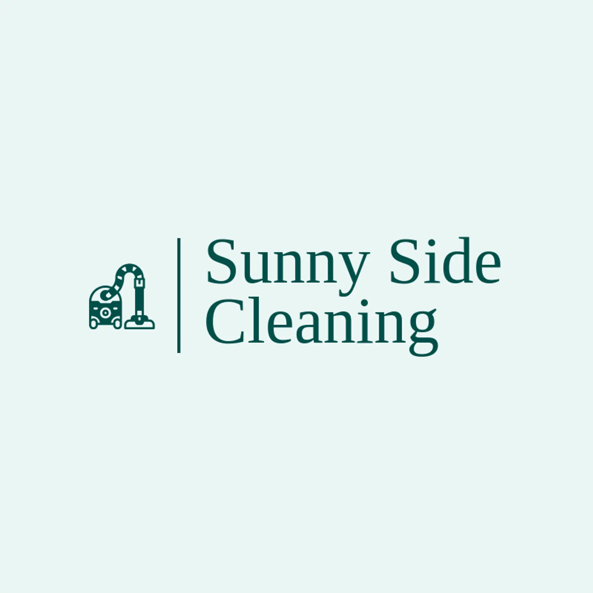 Sunny Side Cleaning logo for hoover