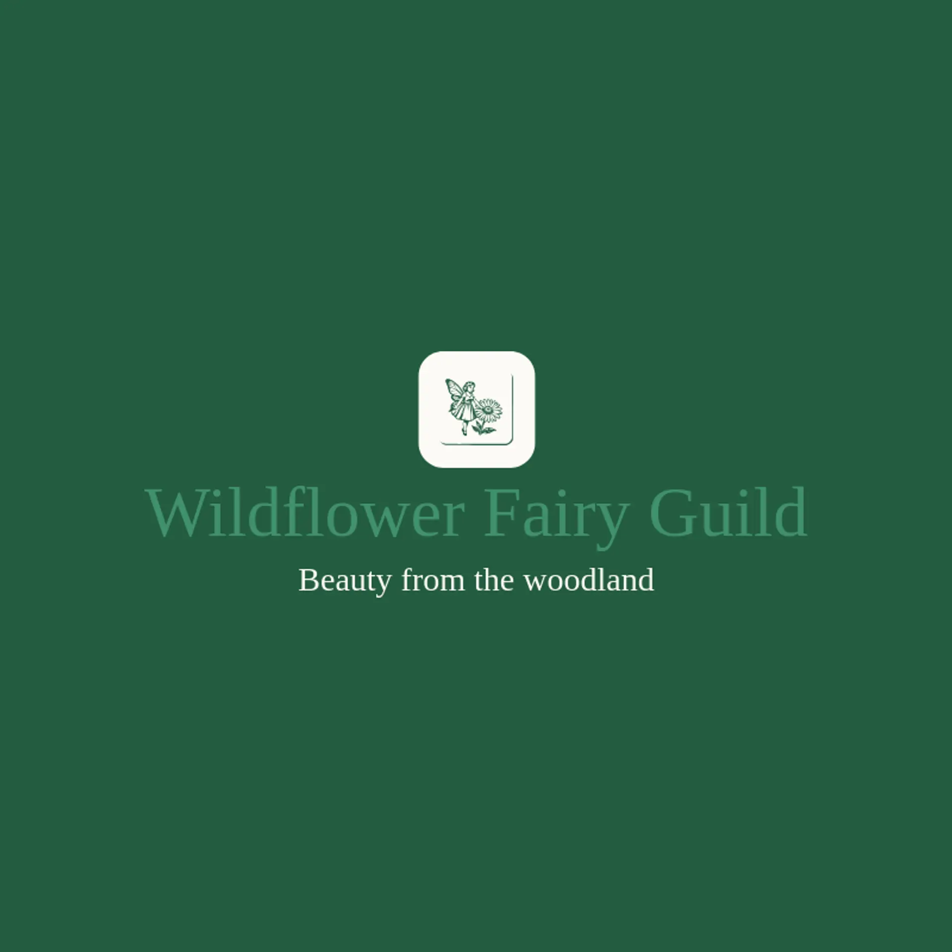 Wildflower Fairy Guild logo for fairy