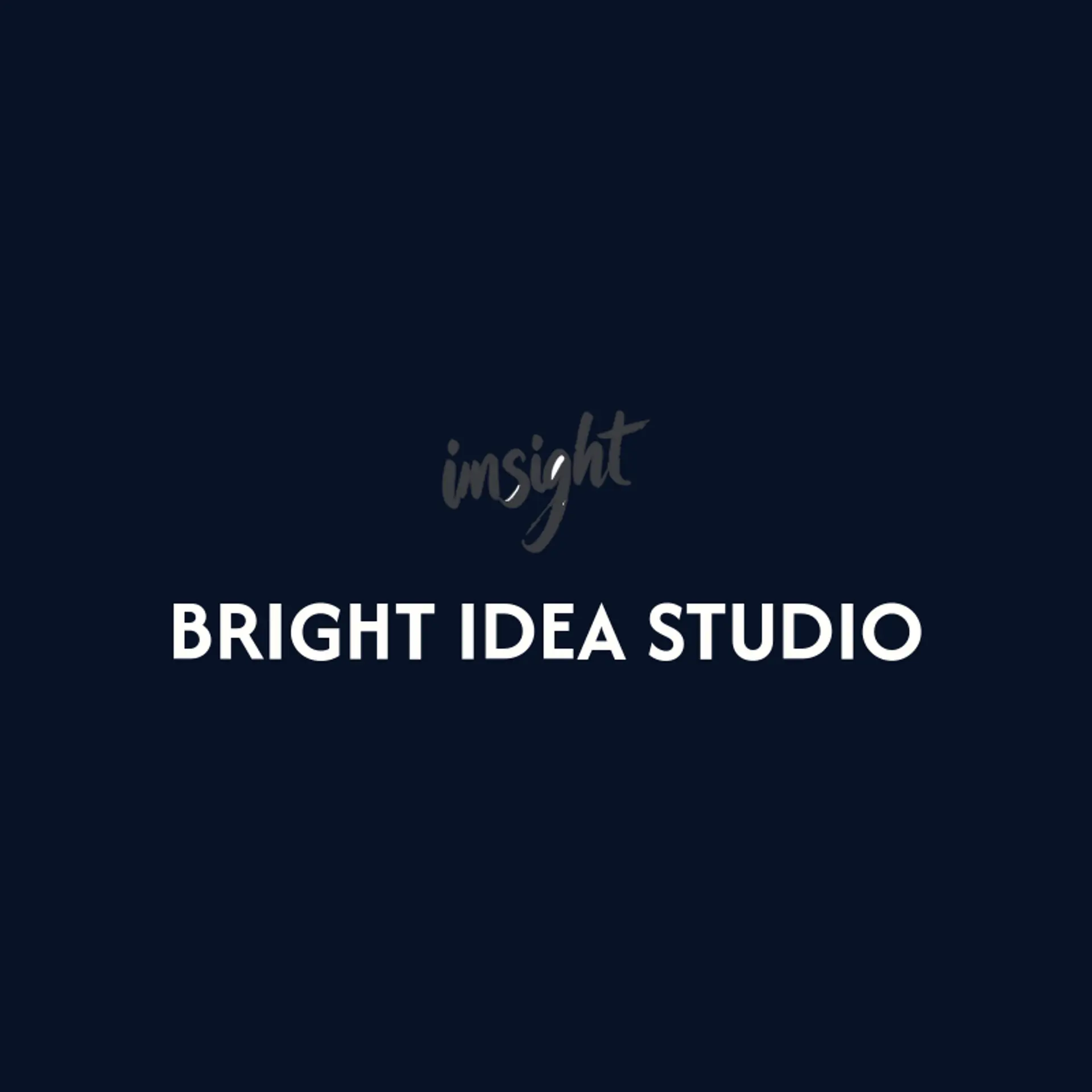 Bright Idea Studio logo for smart