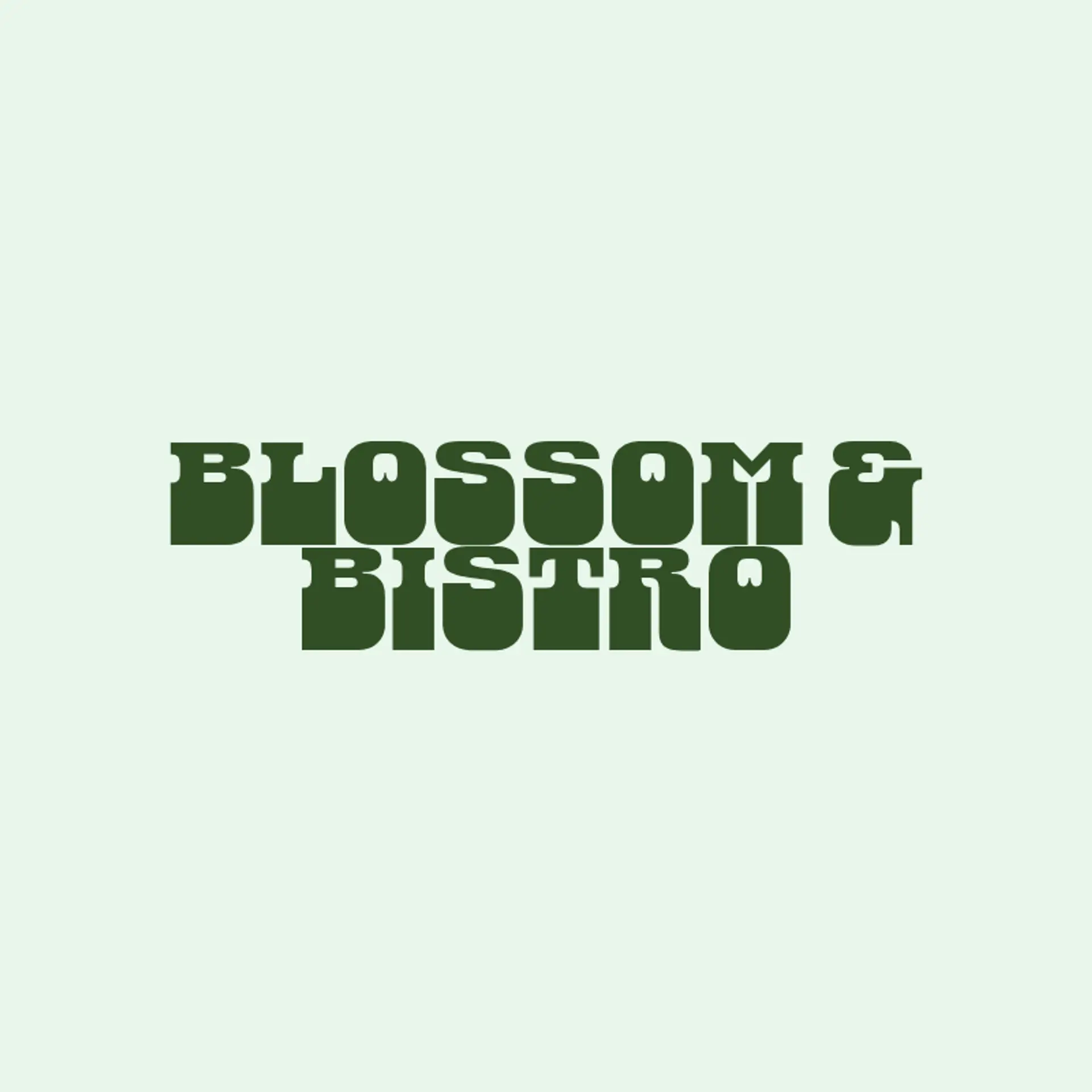 Thyme & Bloom Eatery logo for garden restaurant