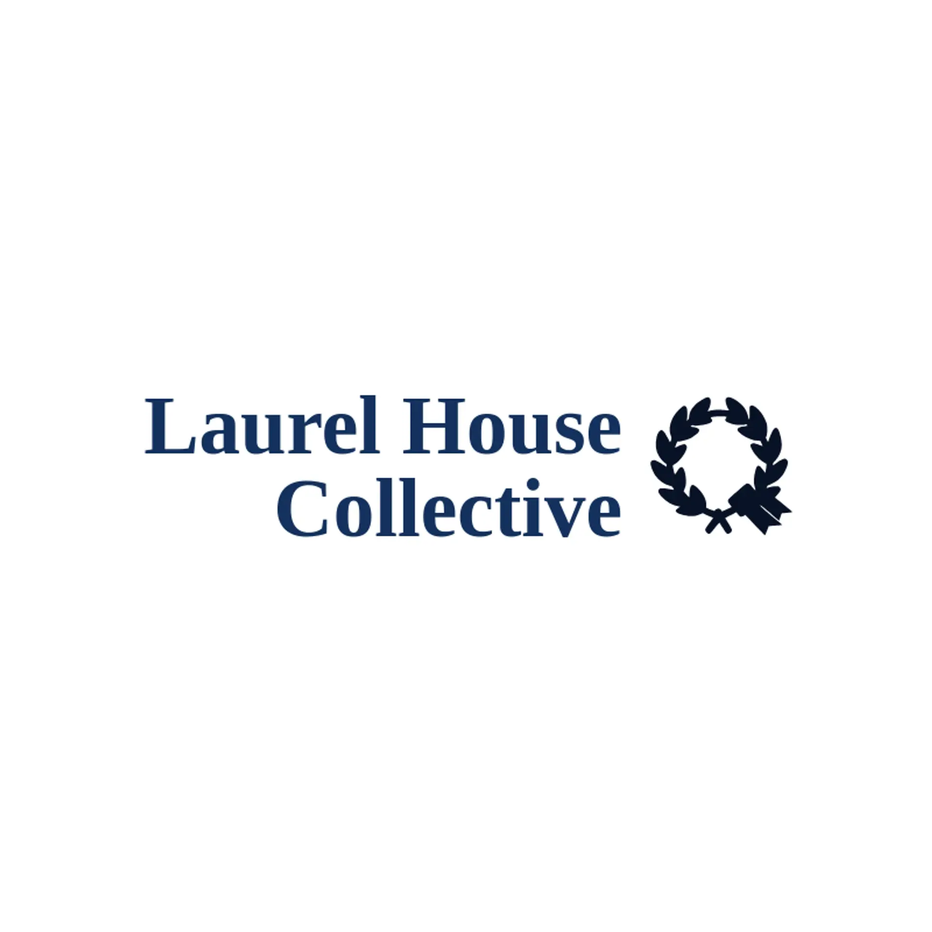 Laurel House Collective logo for official