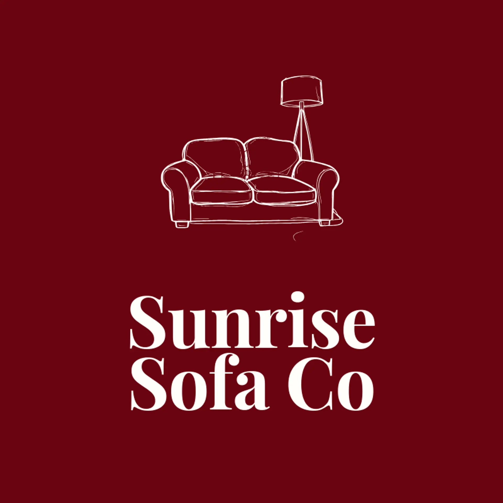 Sunrise Sofa Co logo for furniture