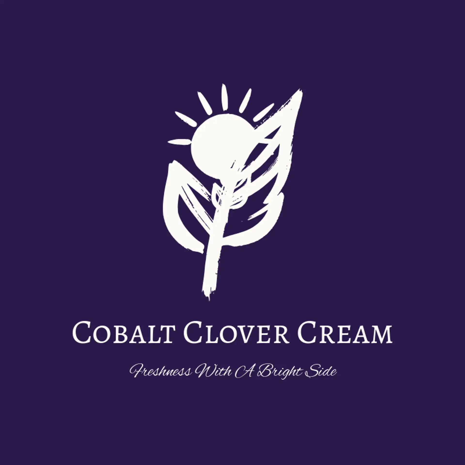 Cobalt Clover Cream logo for dairy