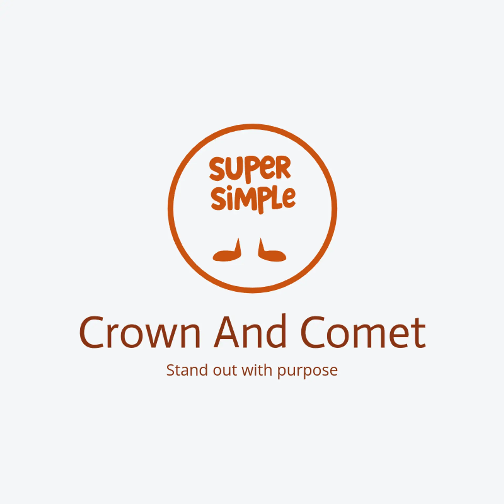 Crown and Comet logo for super