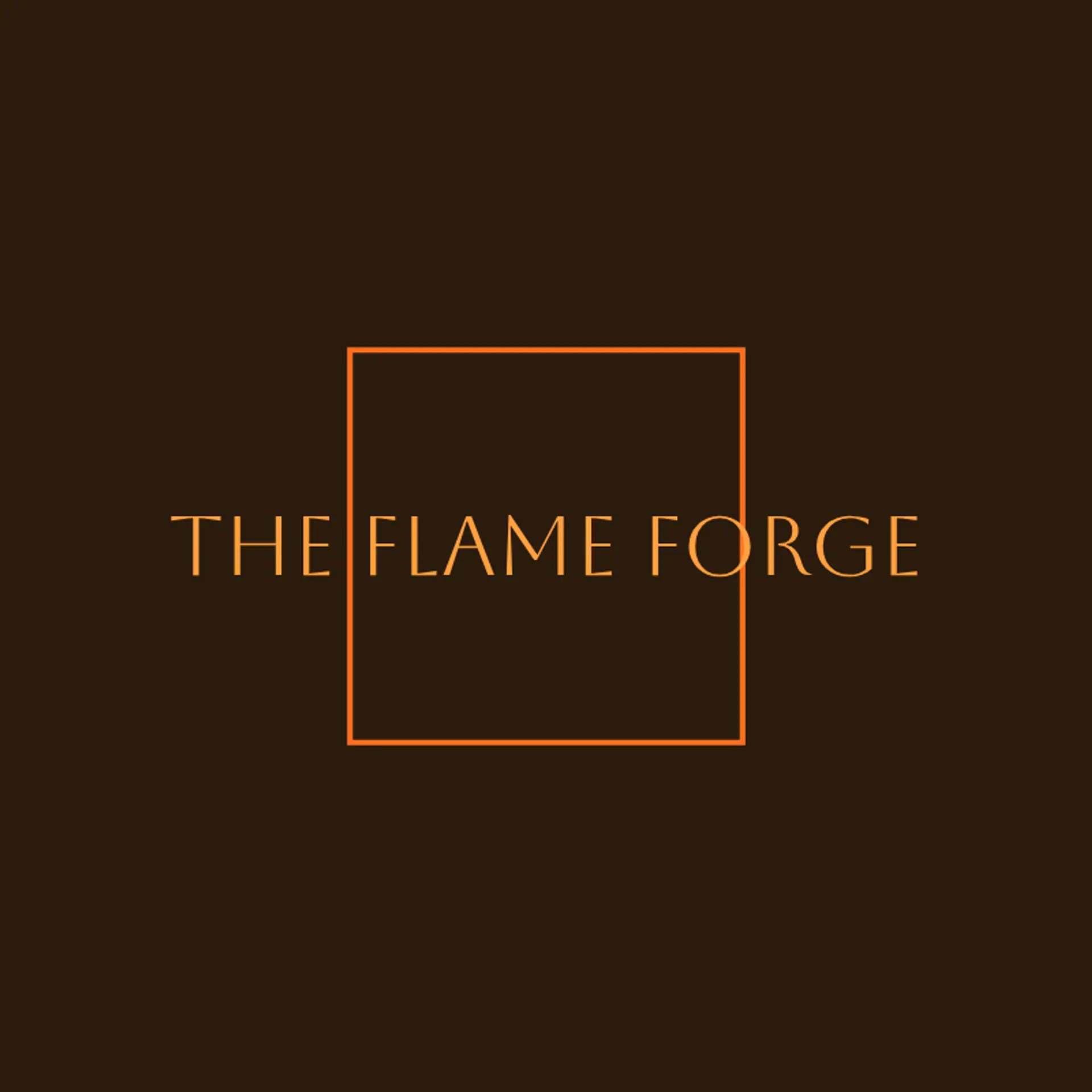 The Flame Forge logo for burger restaurant