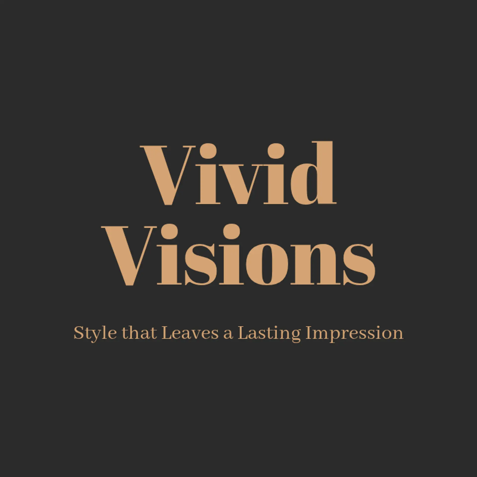 Vivid Visions logo for barber