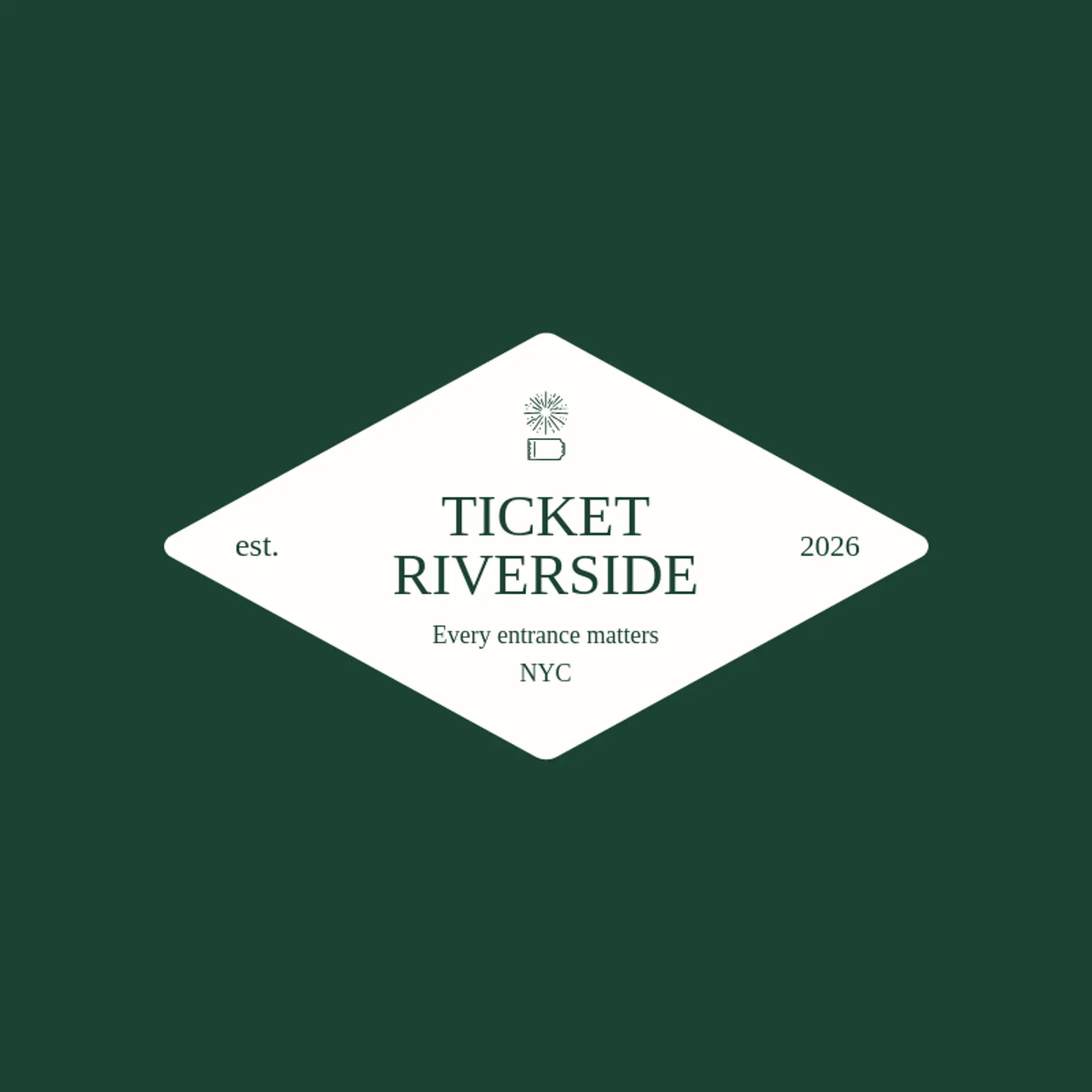 Ticket Riverside logo for ticket