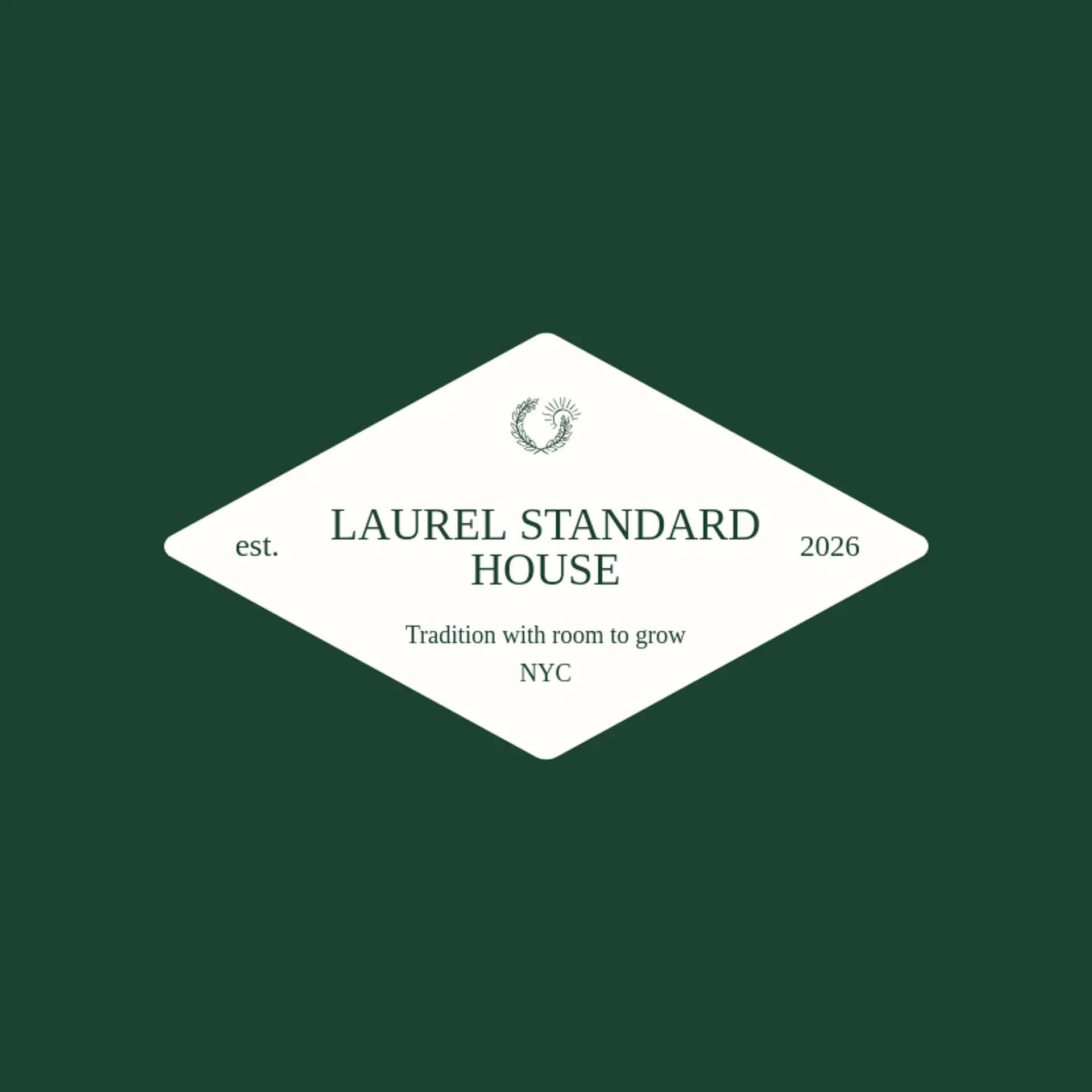 Laurel Standard House logo for official