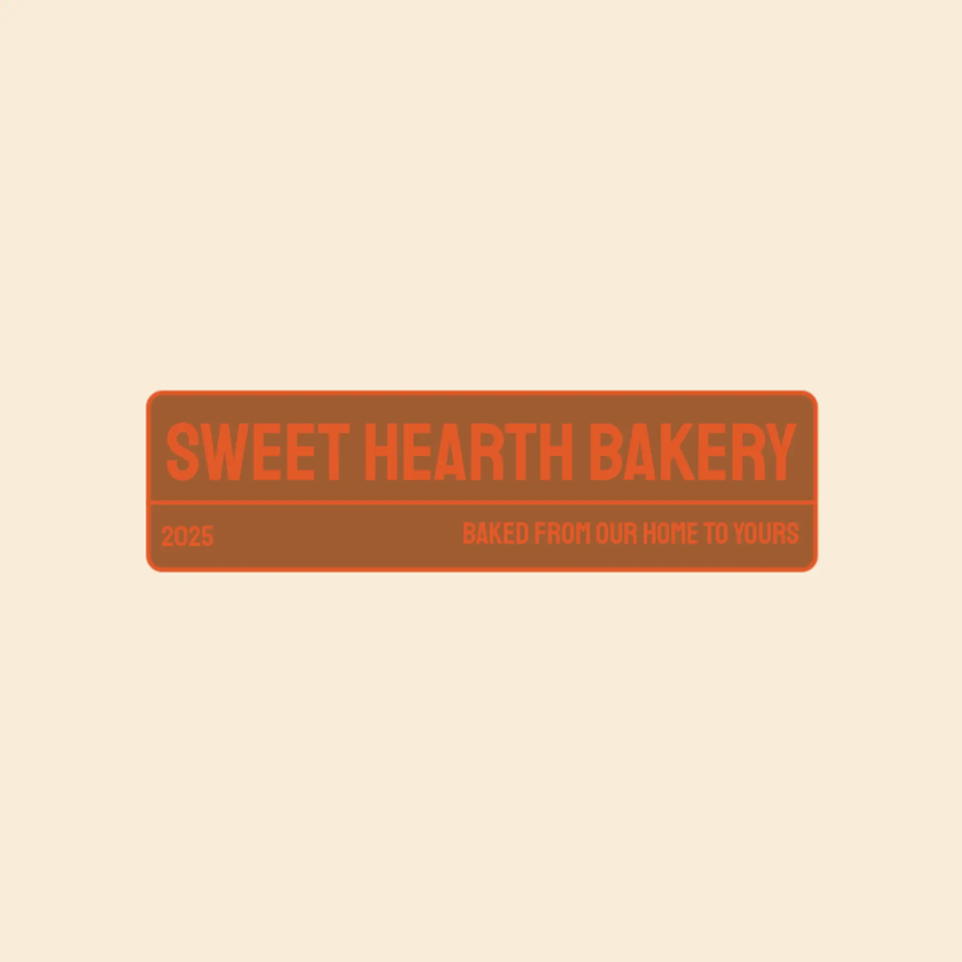 Hearts & Crumbs Bakery logo for home bakery