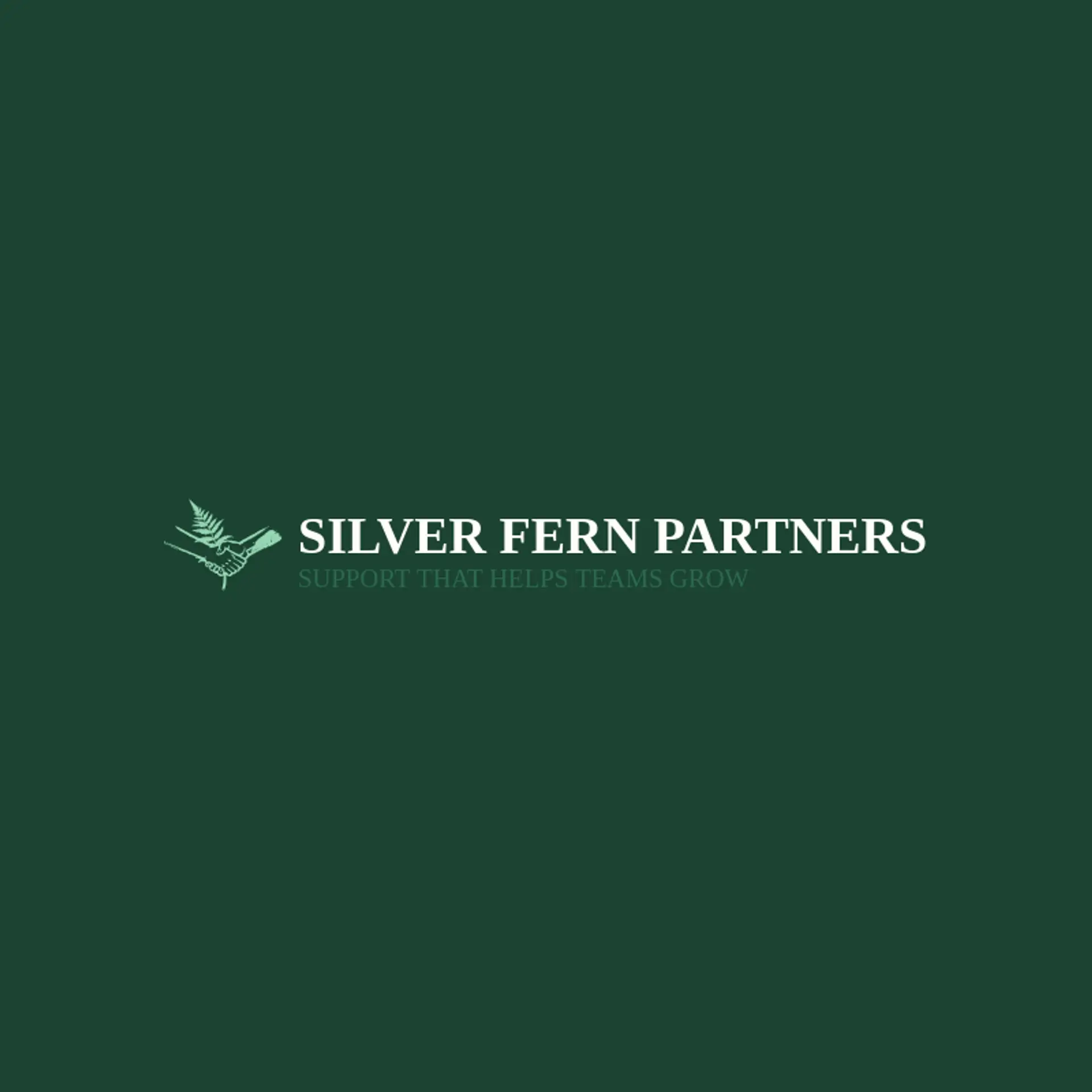 Silver Fern Partners logo for human resources
