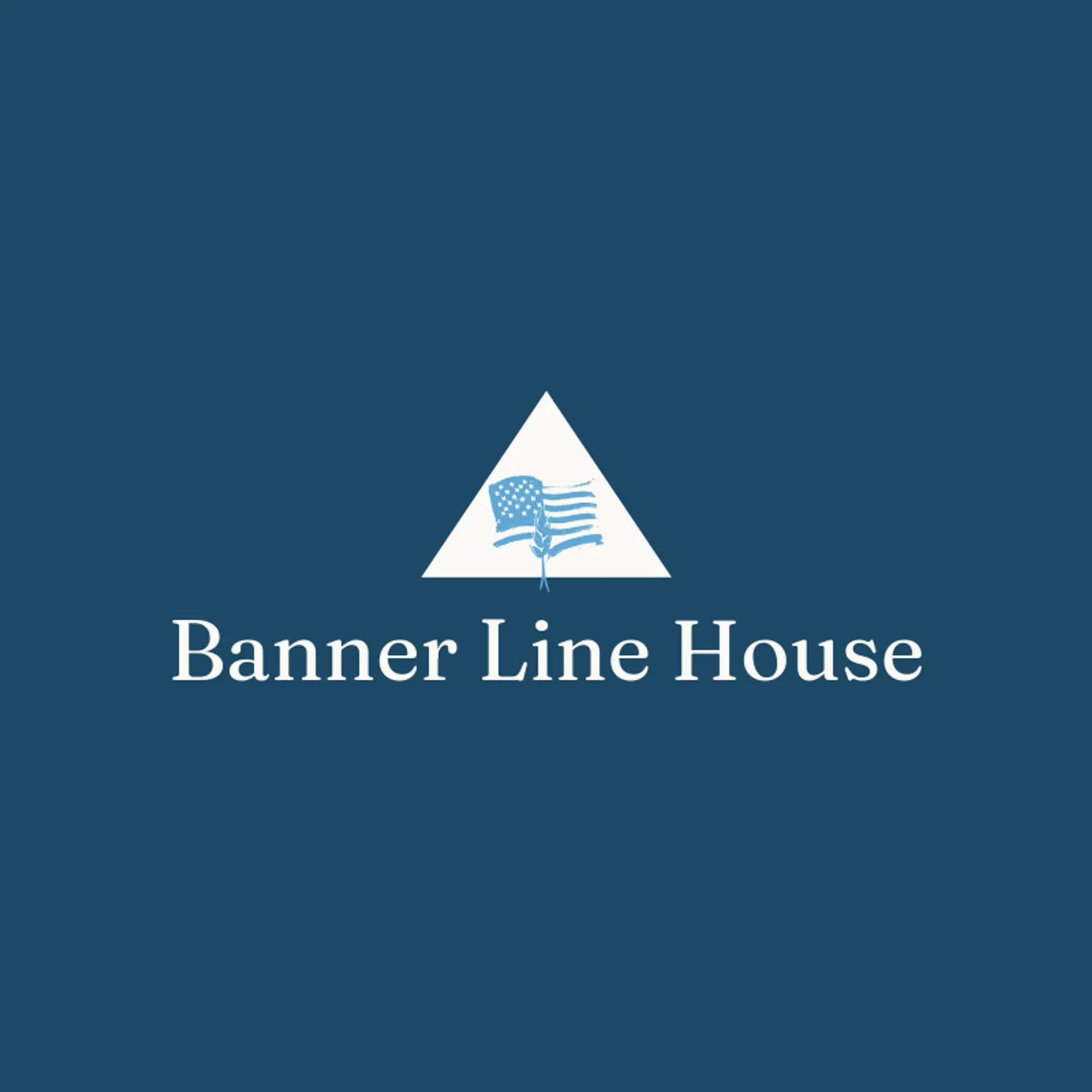 Banner Line House logo for american