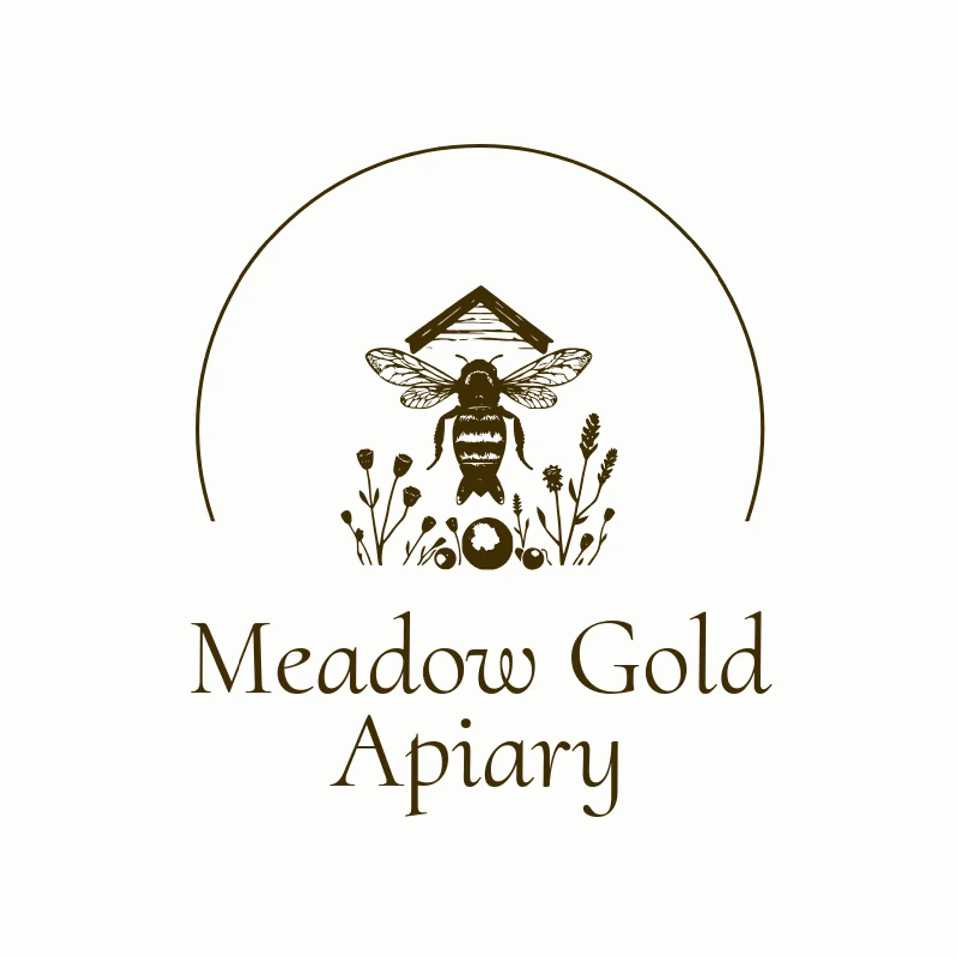 Meadow Gold Apiary logo for nectar