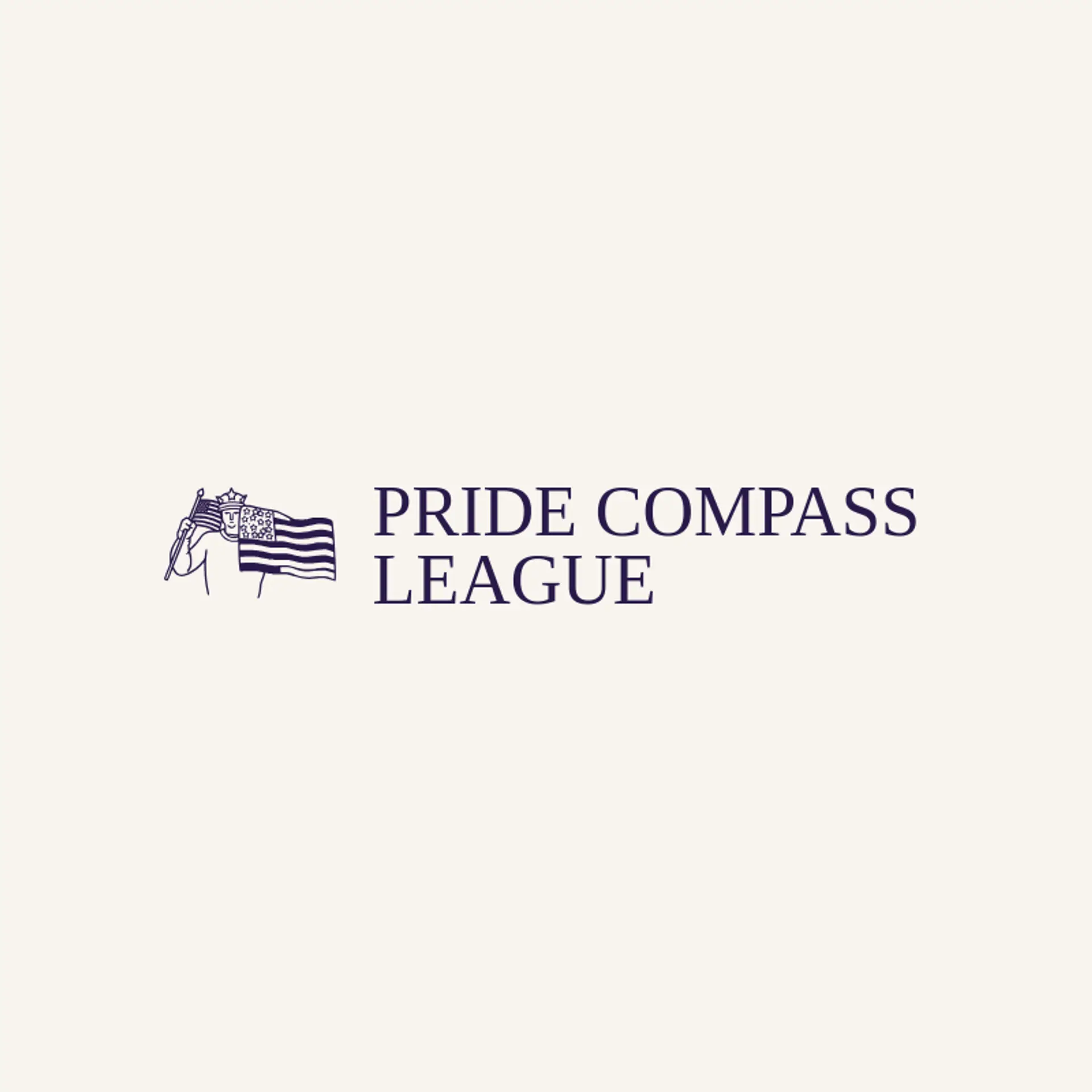 Pride Compass League logo for patriot